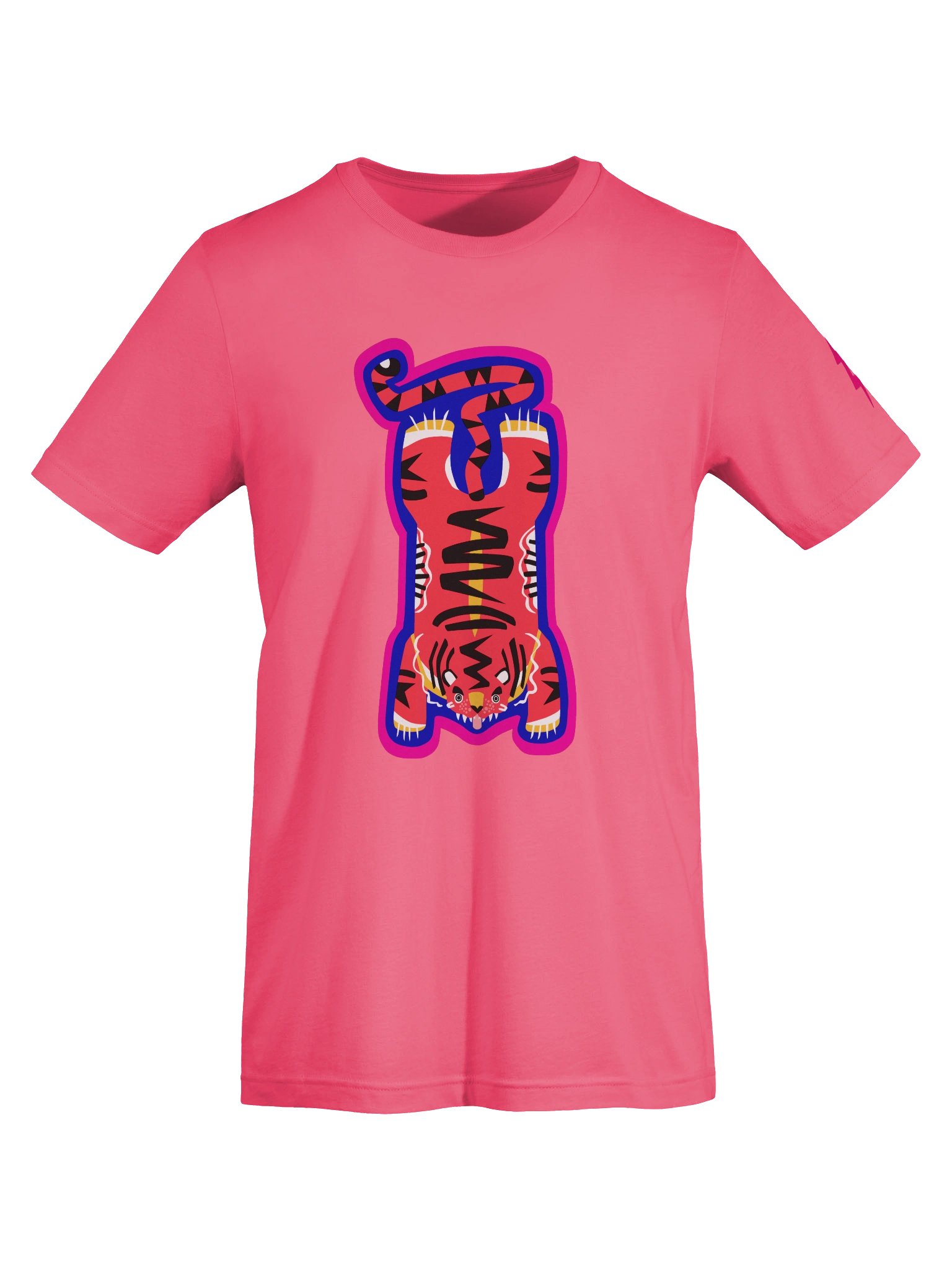 Orange and Blue Tiger - T-Shirt product image (5)