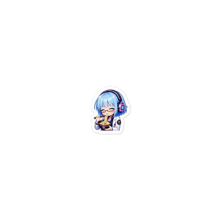 Lady Frost Ramen Emote - Die Cut Sticker product image (2)