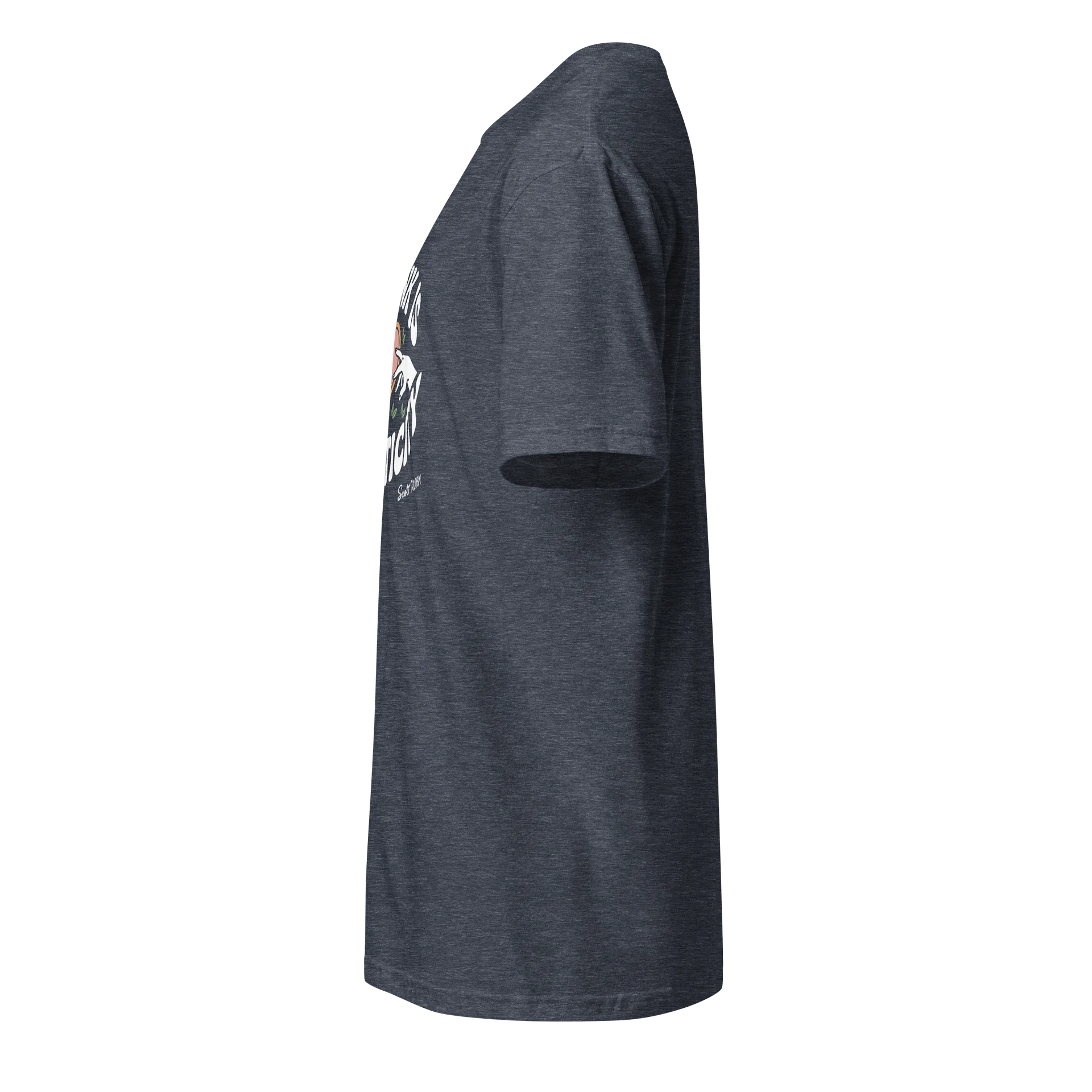 “My Kink Is Authenticity” Heather Navy Soft-Style T- product image (3)