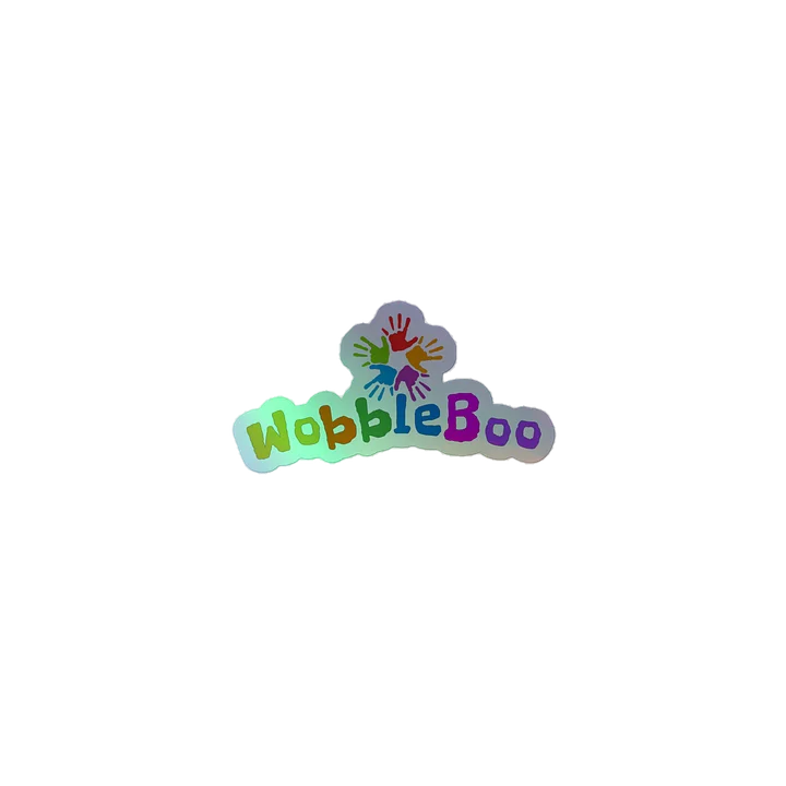 WobbleBoo Holographic Handprint Sticker Sheet product image (2)