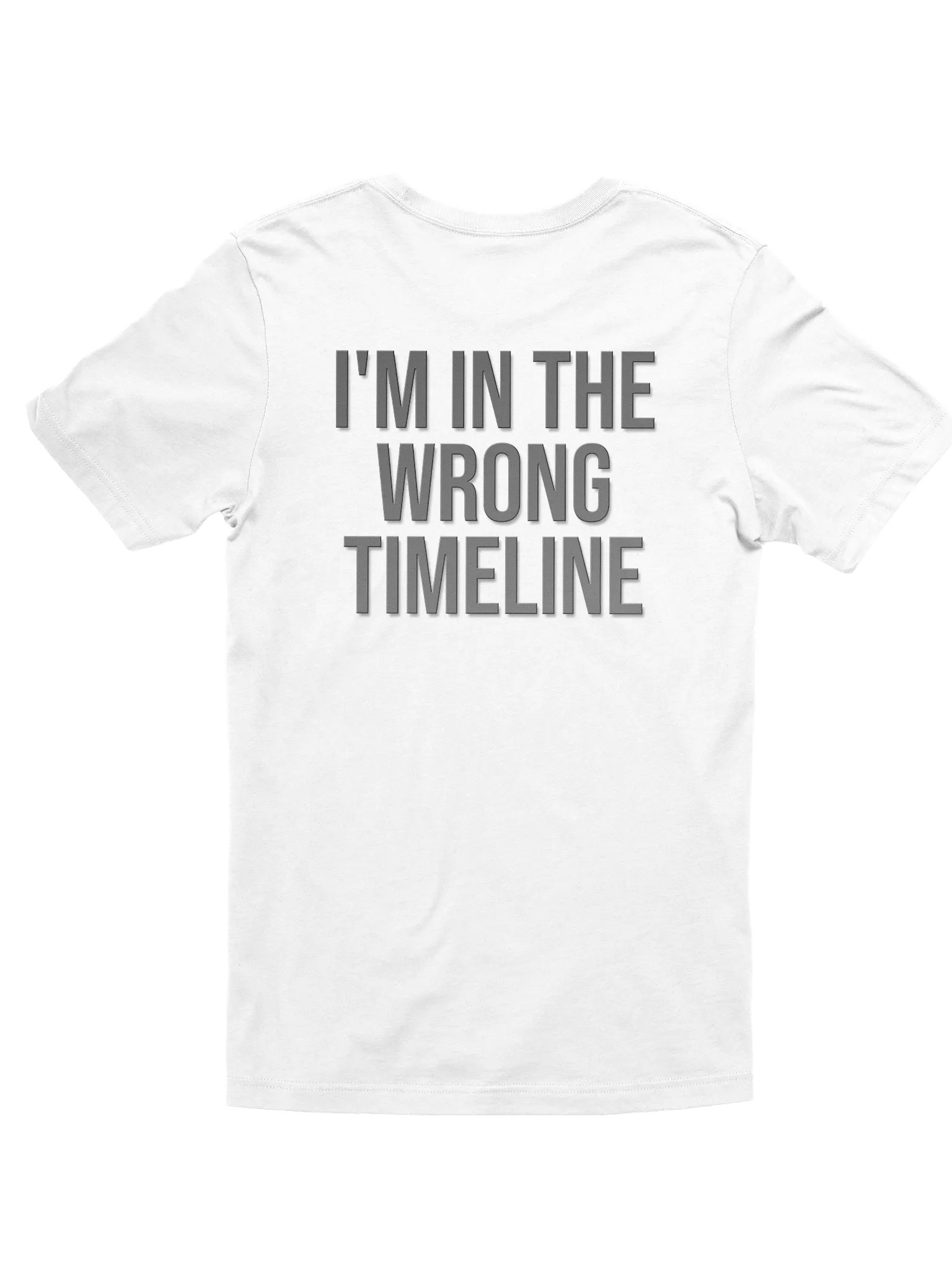 WRONG TIMELINE Supersoft T-shirt product image (12)