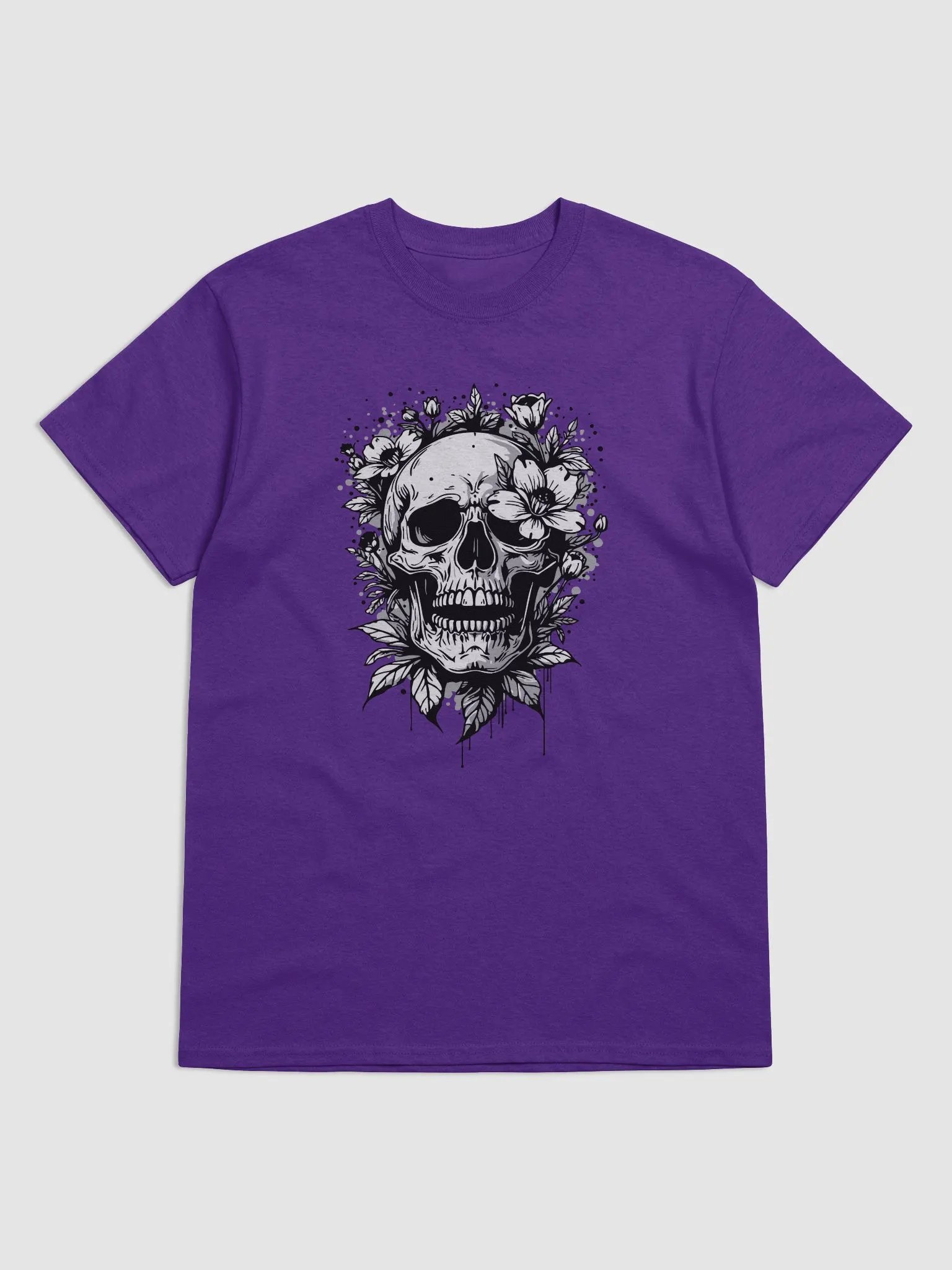 Skull with Flowers product image (1)
