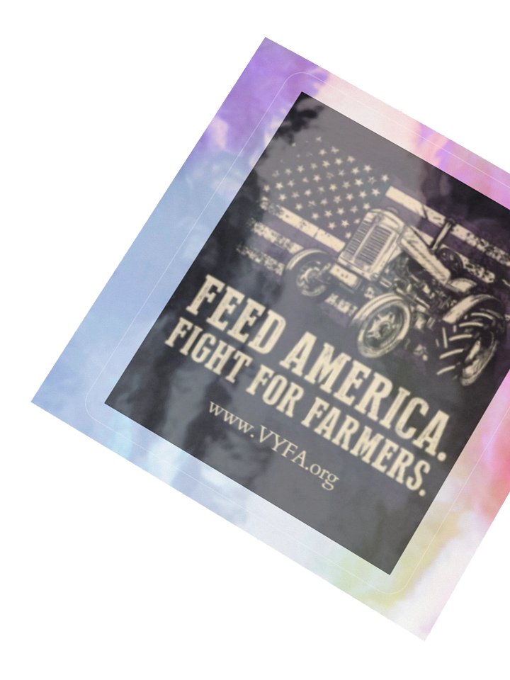Feed American Holographic Sticker Sheet product image (4)
