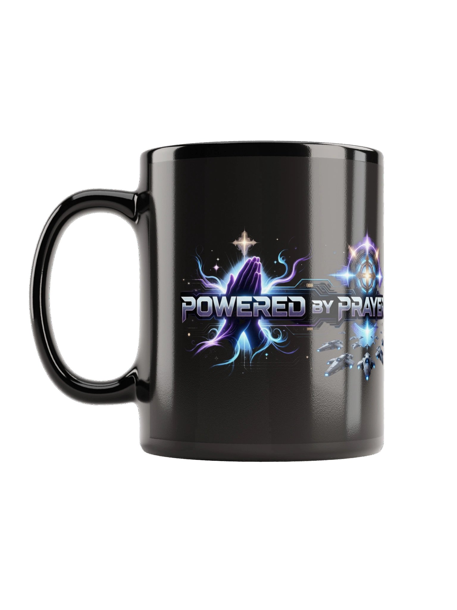 Powered by Prayer — Mission Fuel Mug product image (1)