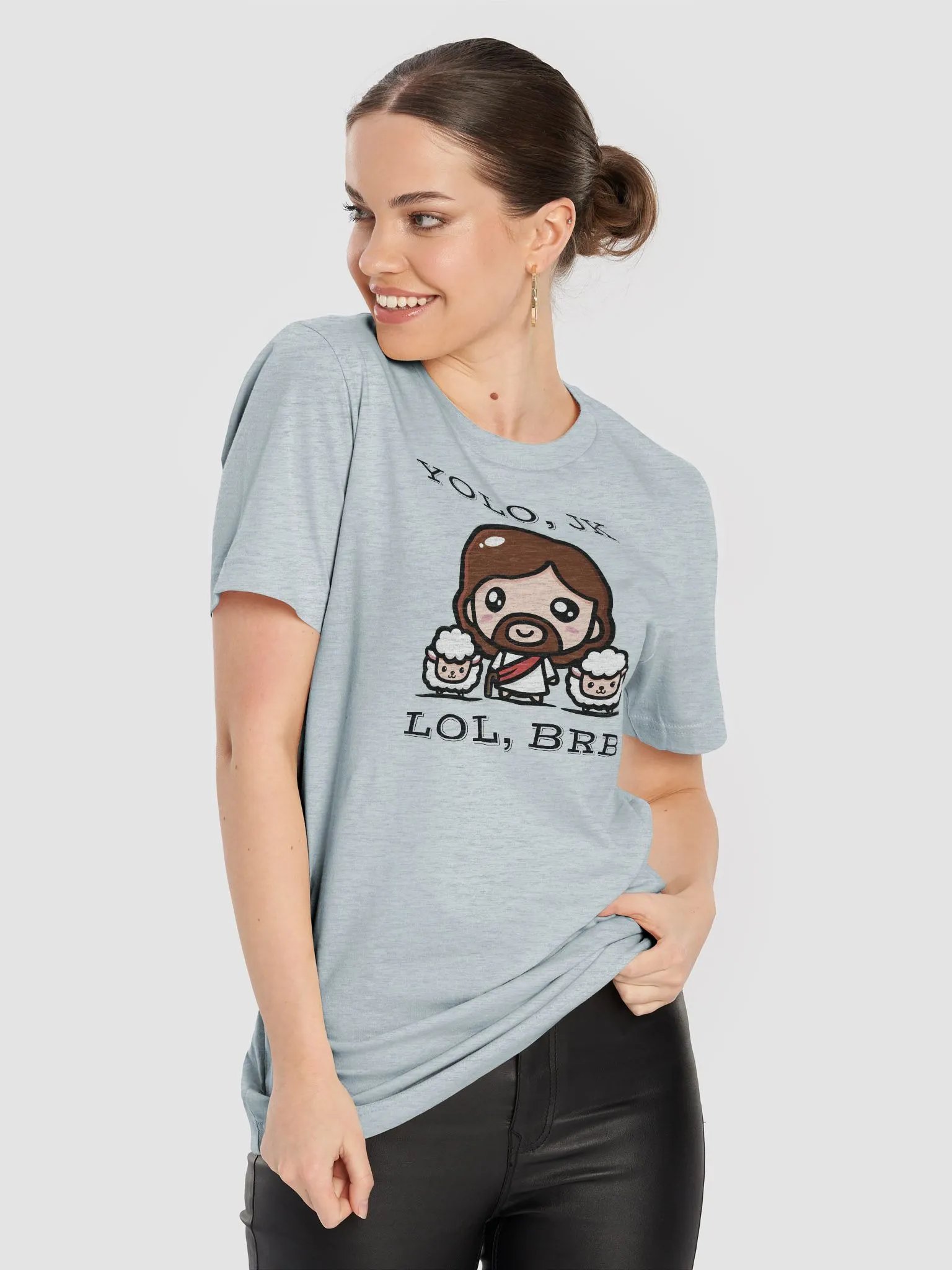 Yolo Jesus Premium T-shirt product image (8)