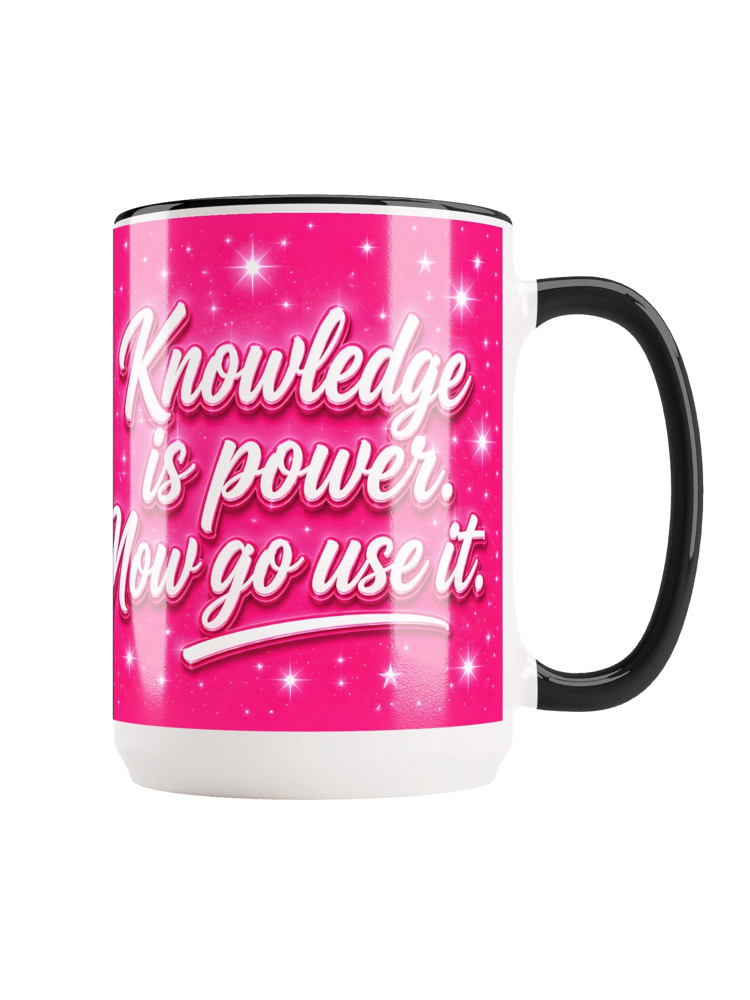 "Educated & Elevated" Graduation Mug — Pink Wrap product image (1)