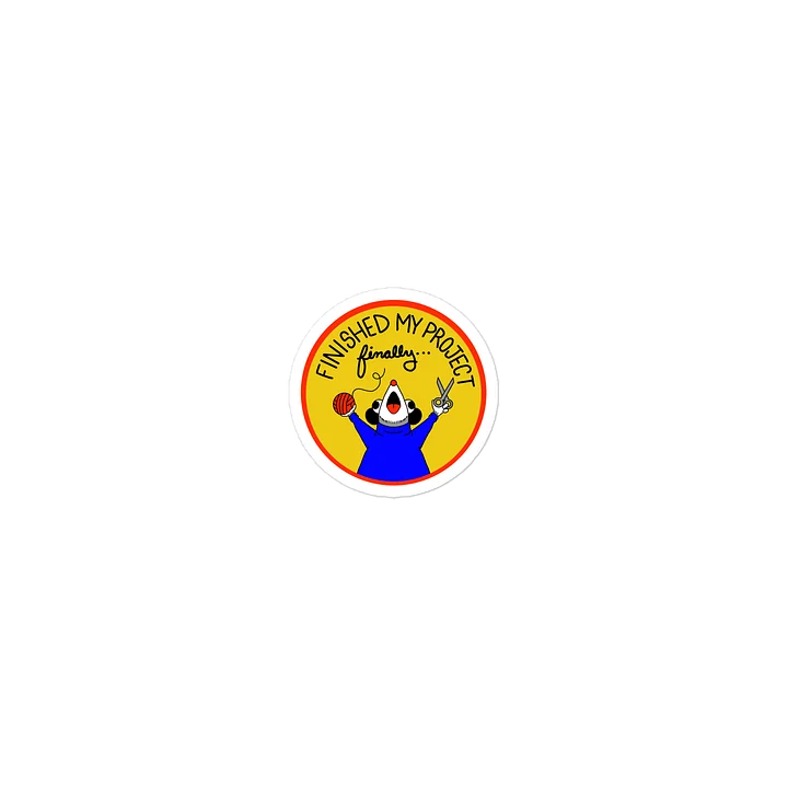 Trash Scouts GARBADGE: Finished My Project - Sticker product image (2)