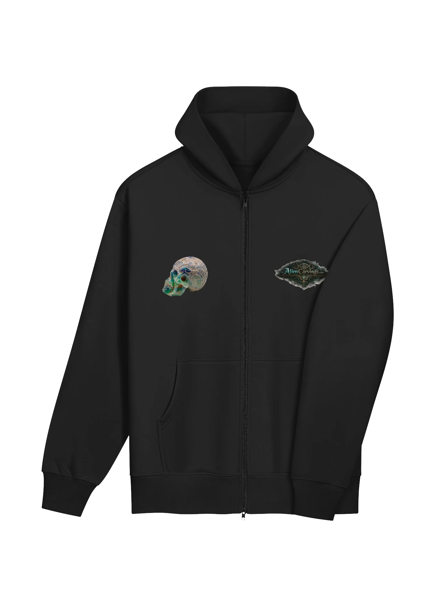 Aliencarvings Canopic Fluorite Hoodie product image (4)