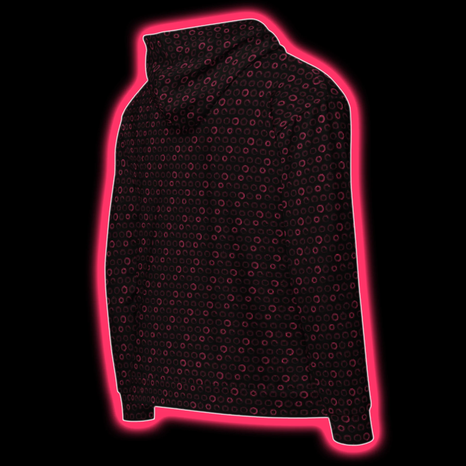 Synthesis Controls Zip Hoodie - (7 Modular Synth Dials) HYDROGEN product image (4)