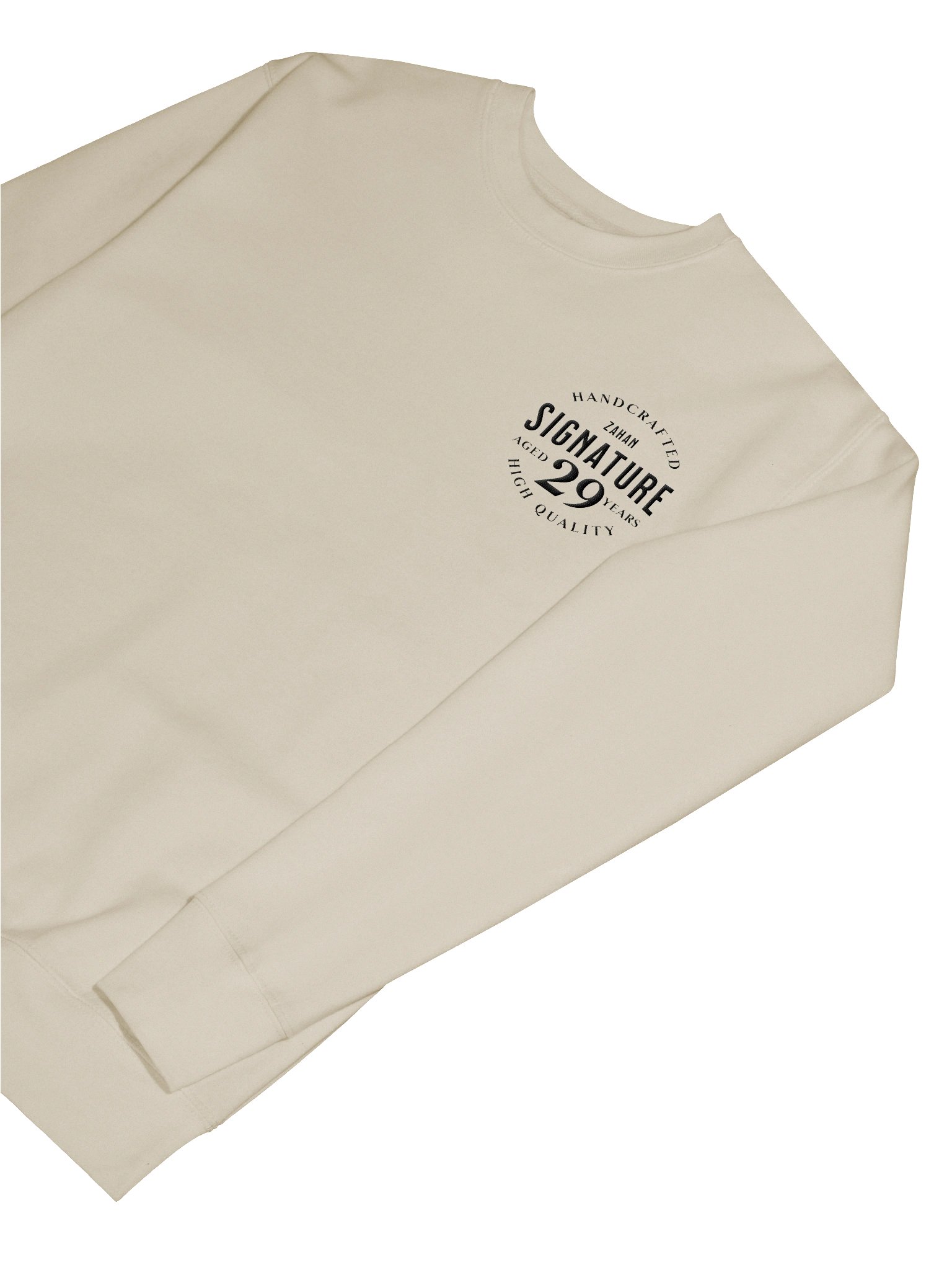 Zahan Signature Midnight Black Premium Sweatshirt product image (7)