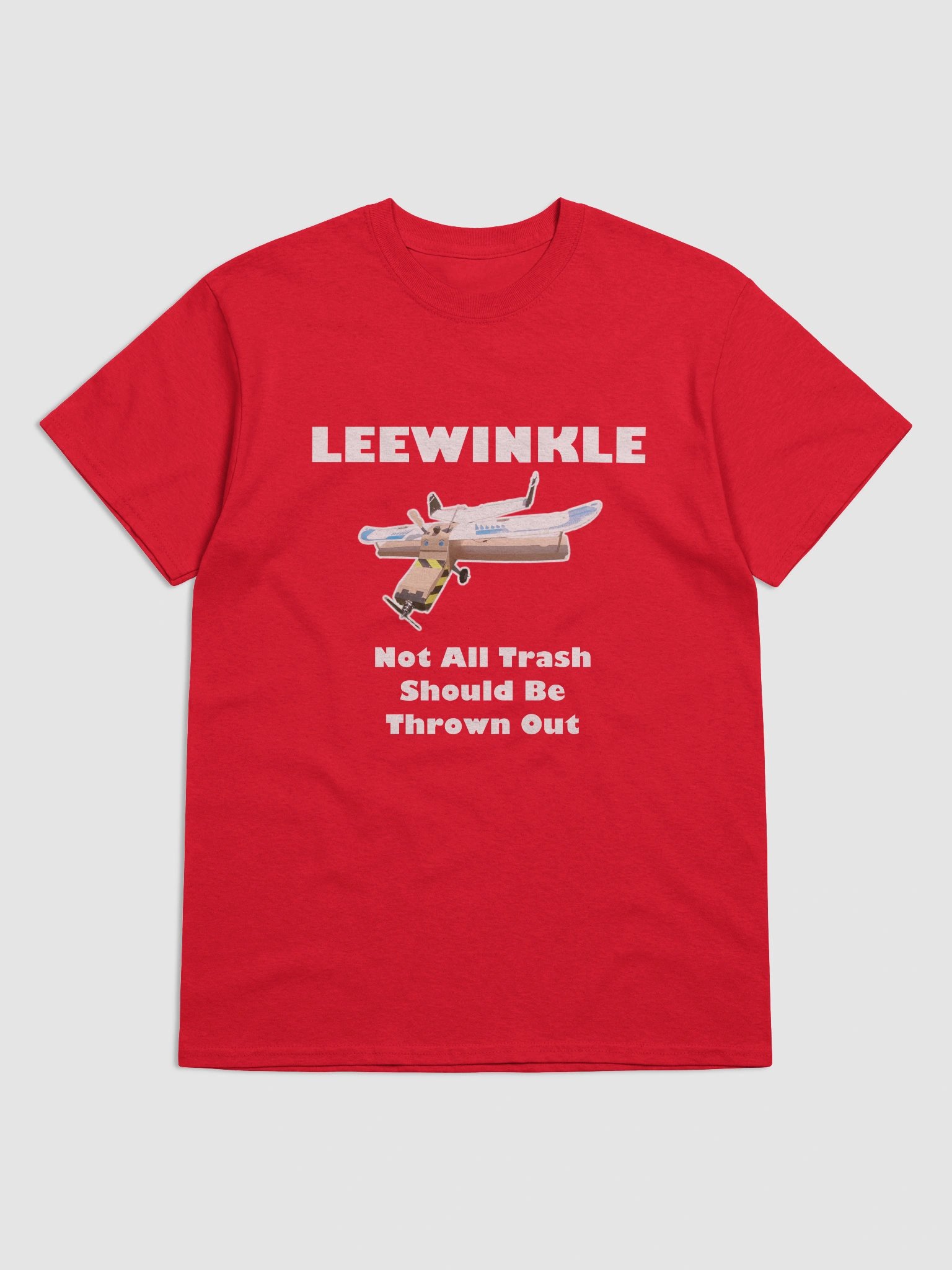 Leewinkle Trash Plane T-Shirt product image (5)