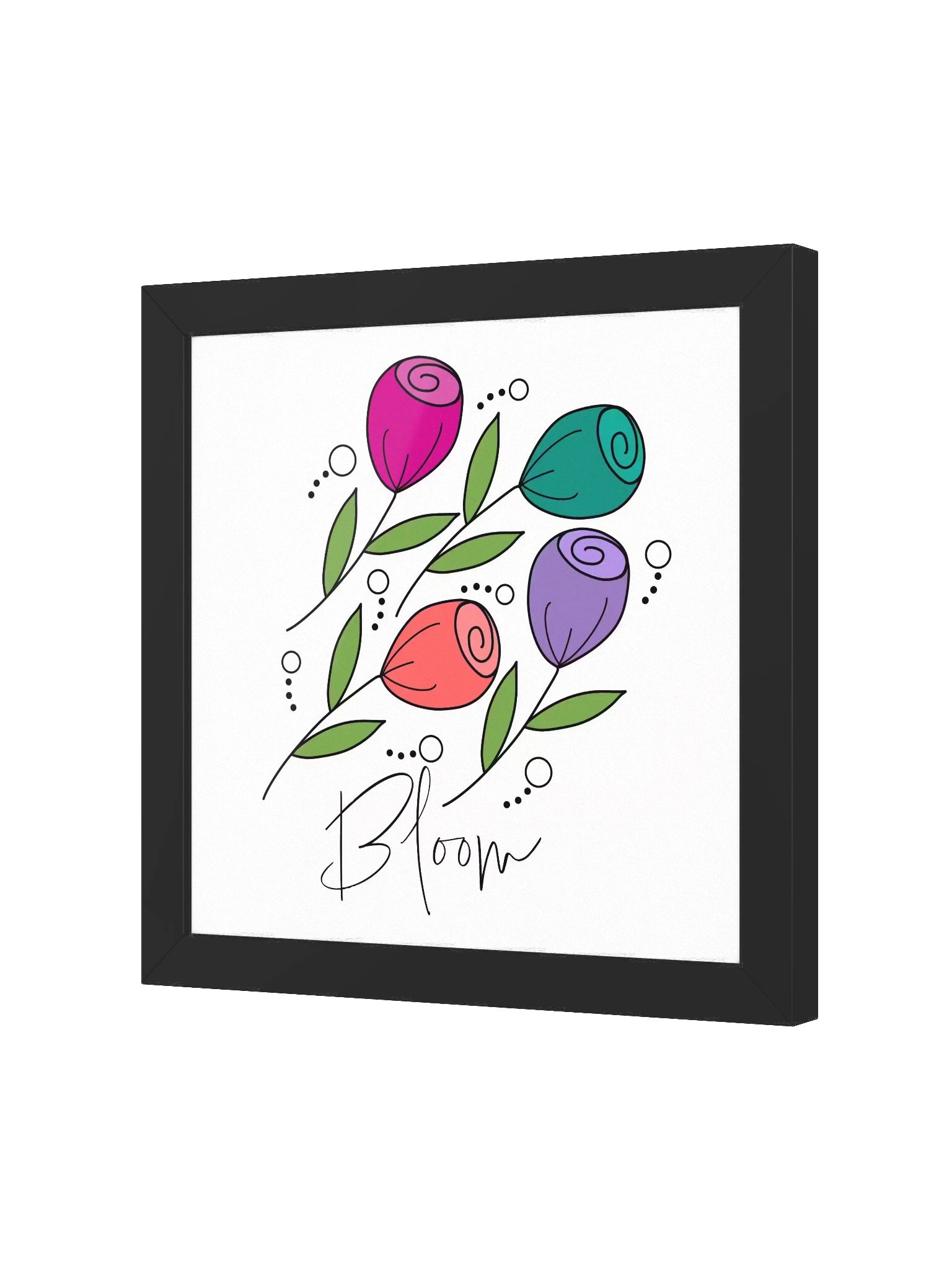 Spring in Balance Framed High-Quality Matte Poster product image (21)
