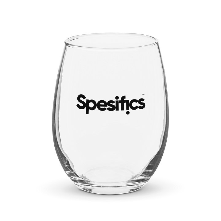 Spesifics Logo Stemless Wine Glass product image (1)