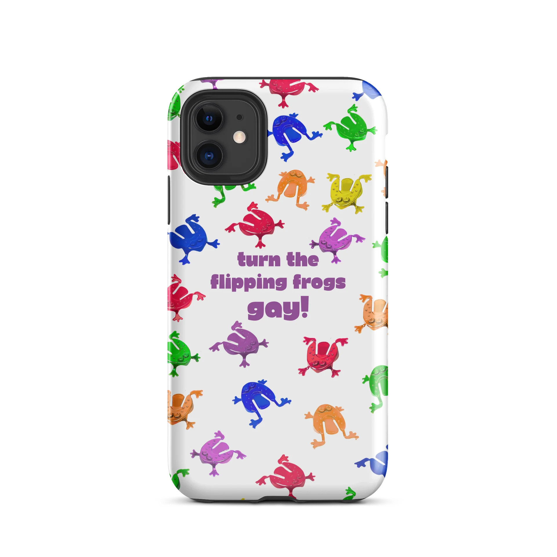 Turn the Flipping Frogs Gay — iPhone Case product image (55)