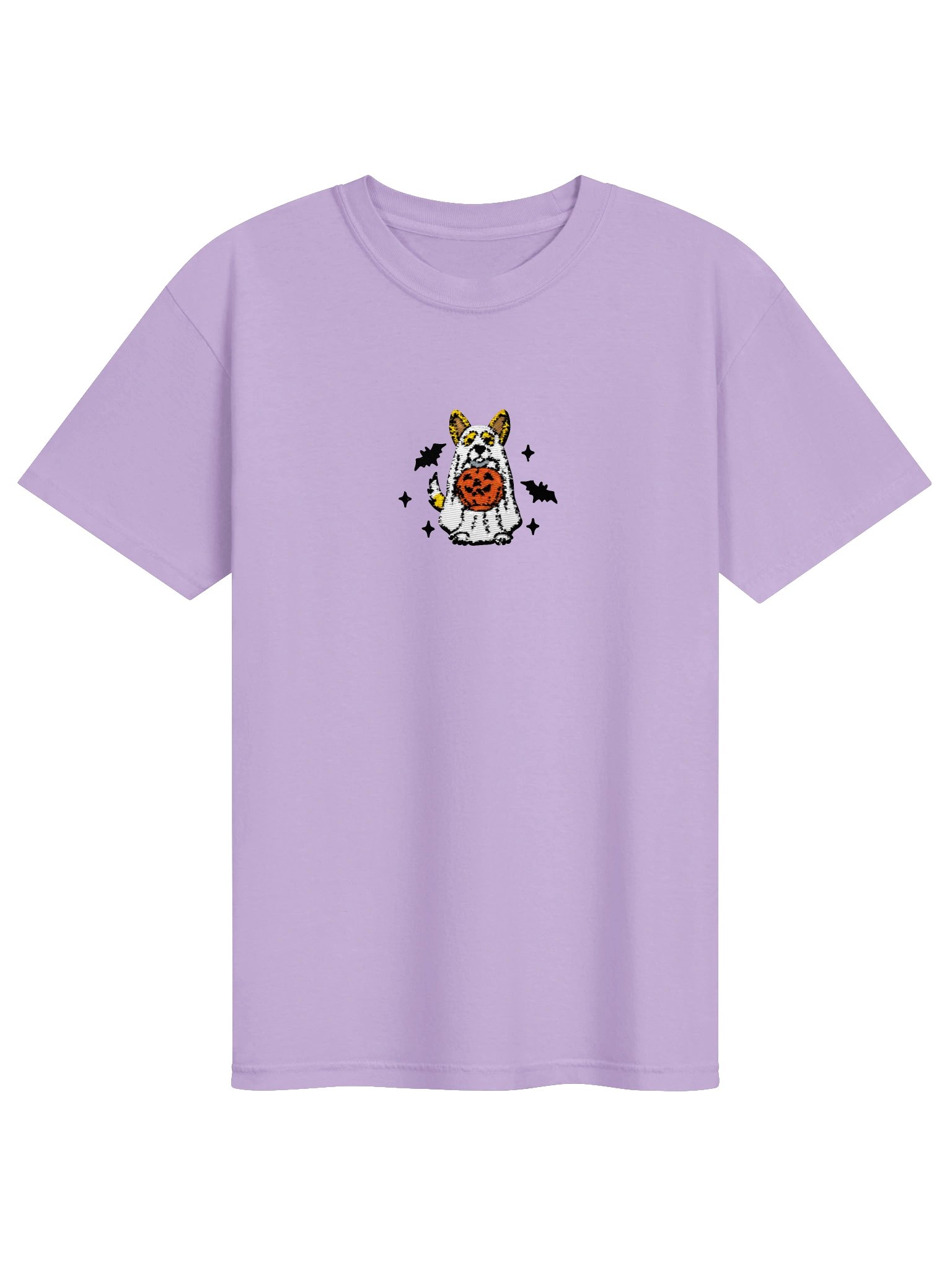 Halloween Cardigan Welsh Corgi(Lemon/Fawn) Embroidered T-Shirt product image (41)
