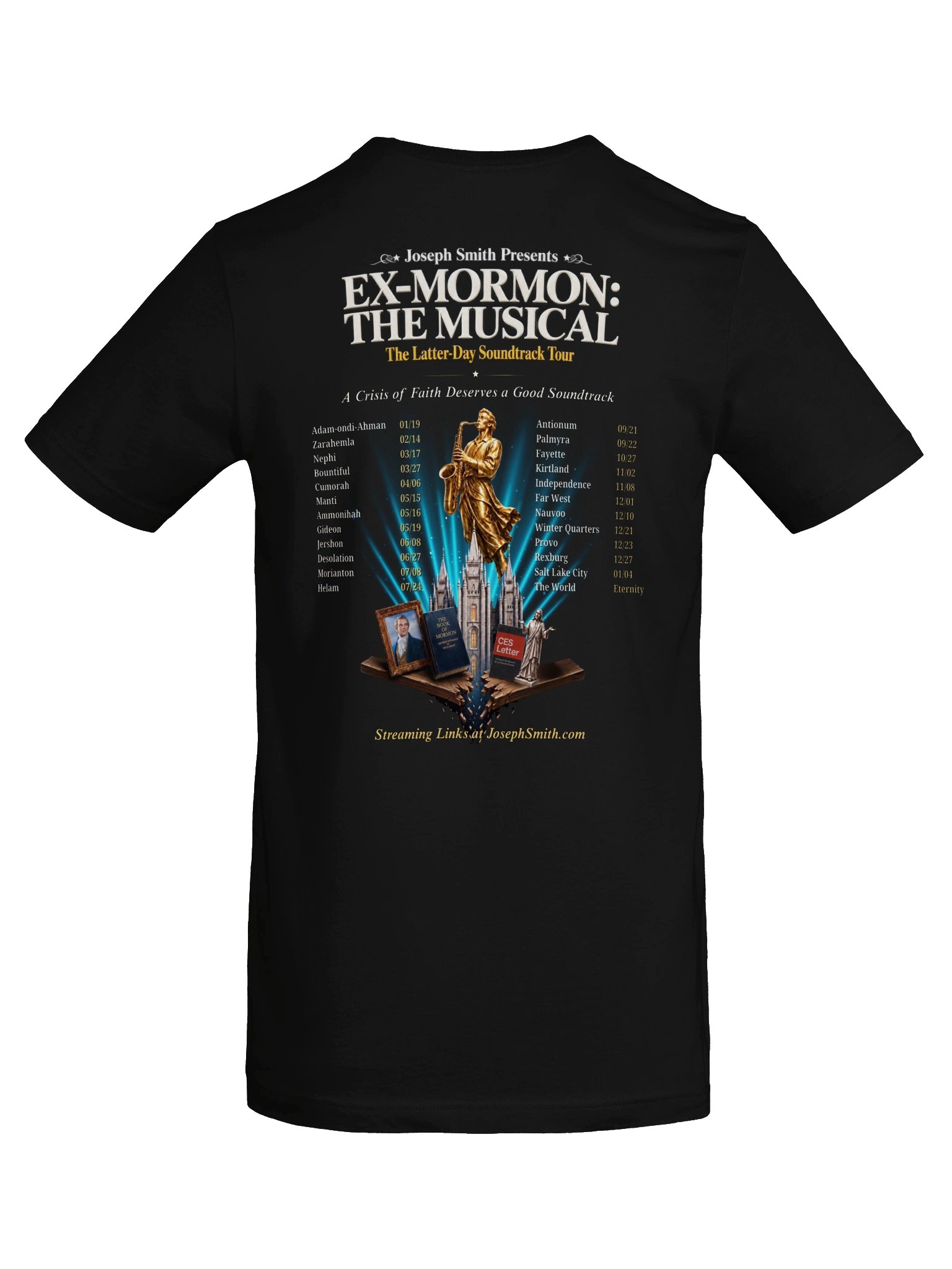 Ex-Mormon: The Musical Soundtrack Tour Shirt product image (1)