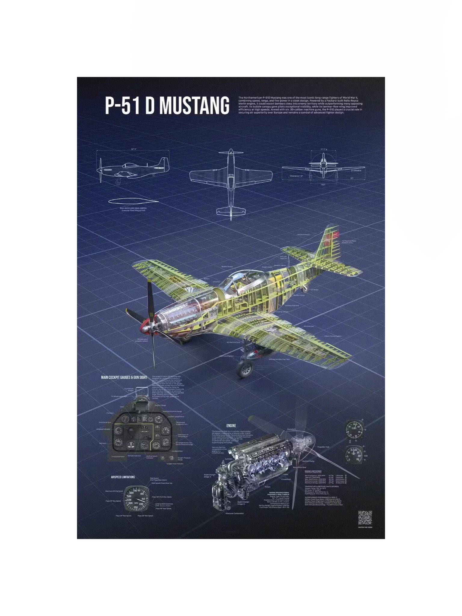 P-51 D Mustang Poster product image (2)