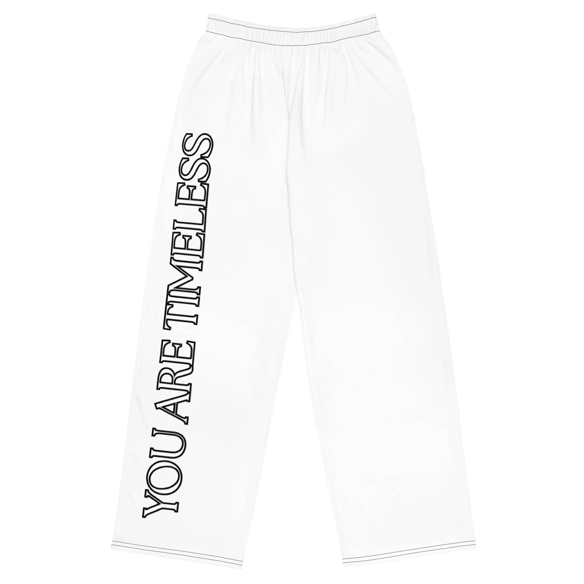 DONT FEEL 50 Pure Bliss RELAXED FIT WIDE LEG PANTS UNISEX product image (1)