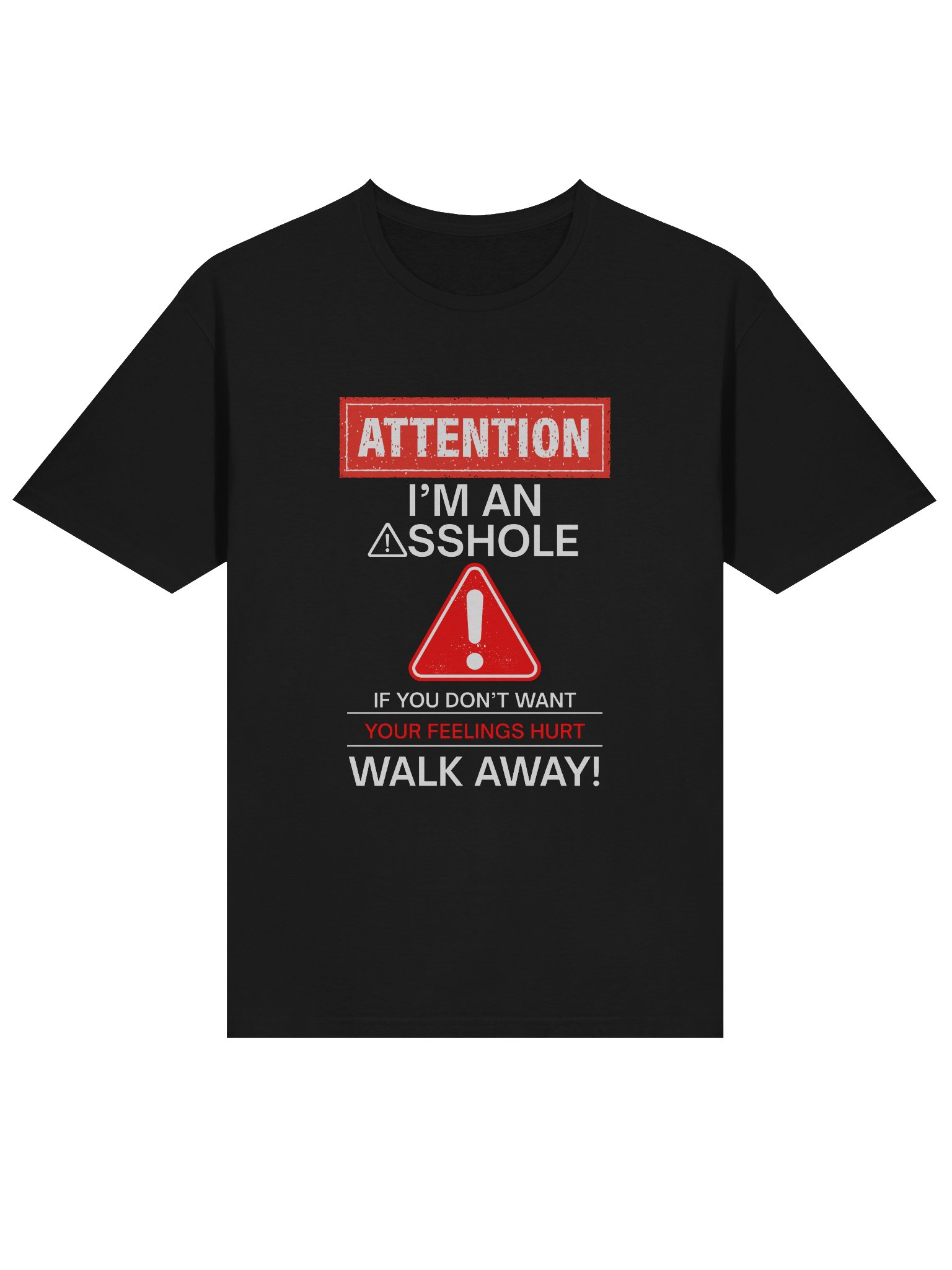 Warning Sign Unisex T-Shirt product image (2)