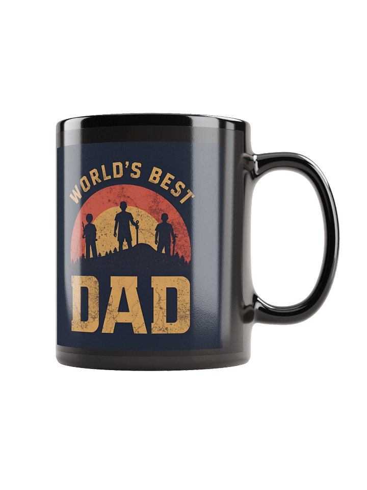 Sunset Silhouette World's Best Dad Mug product image (2)