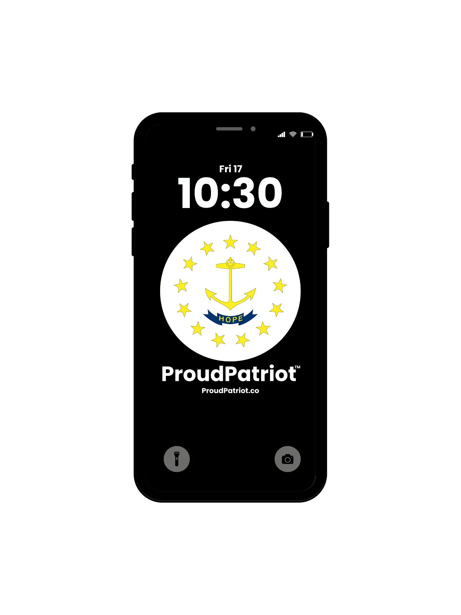 Rhode Island Proud Screensaver Dark Mode product image (1)