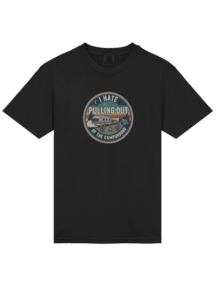 Vintage Camping Badge Comfort T-Shirt product image (1)
