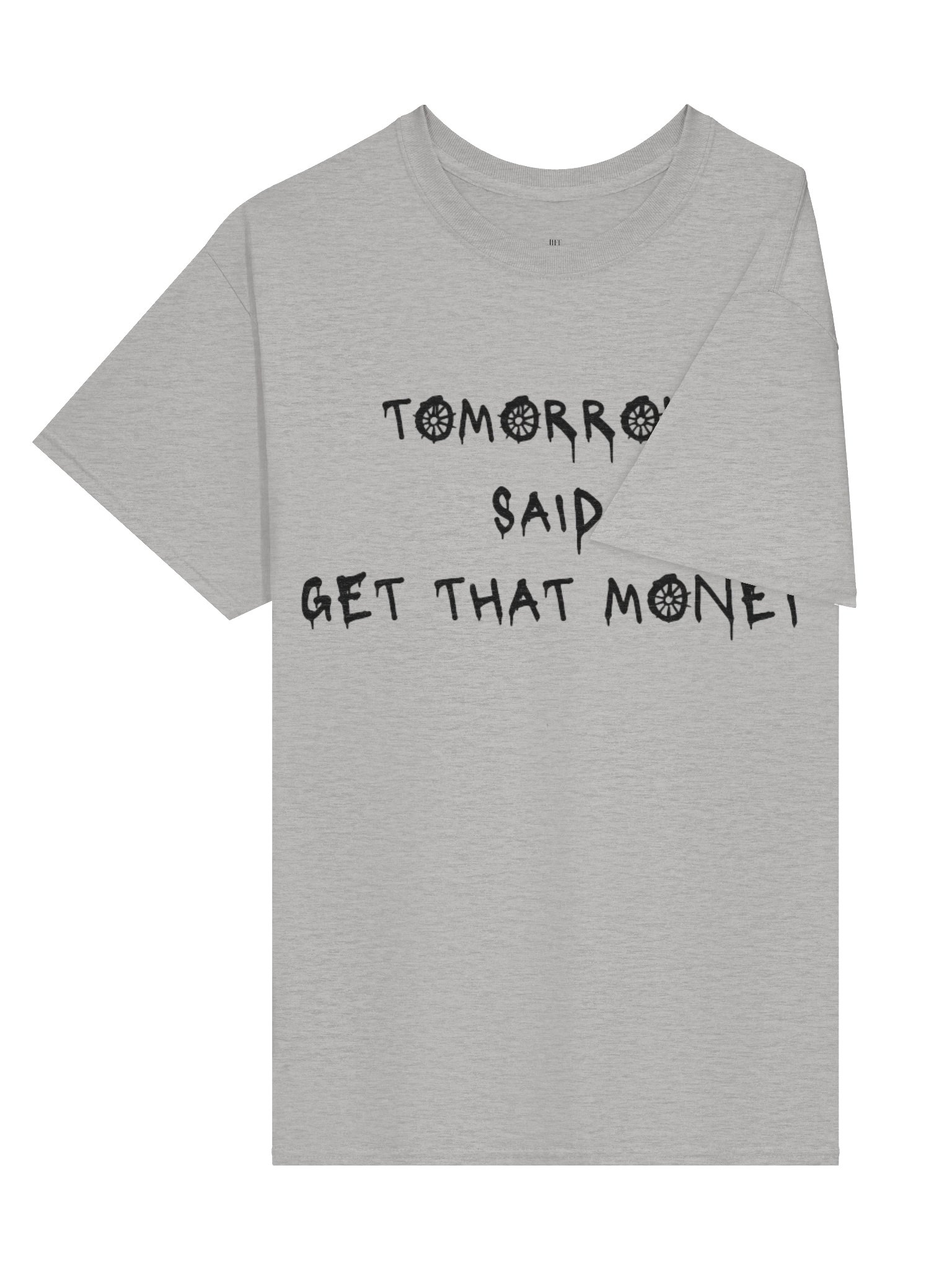 Tomorrow Said T-Shirt- Sport Grey product image (3)