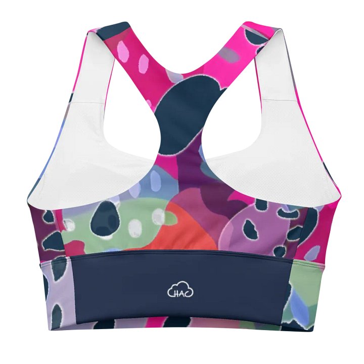 Summer Style-Recycled Longline Sports Bra product image (2)