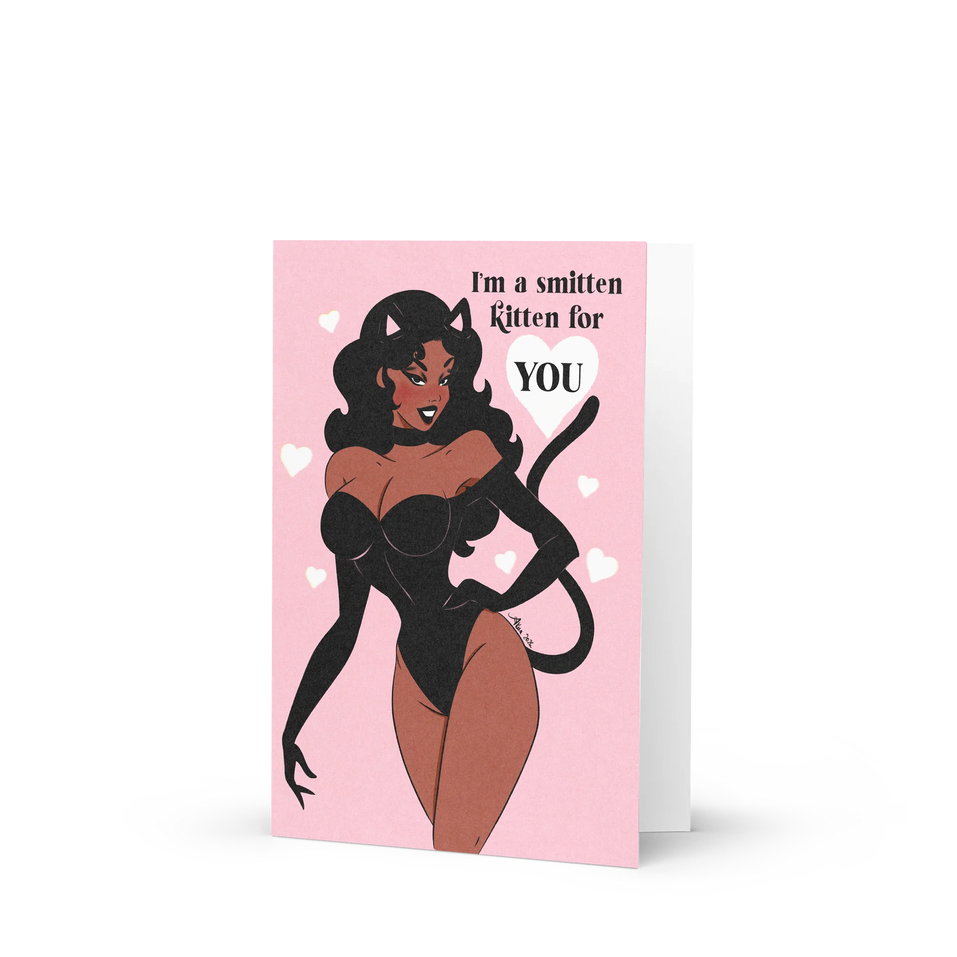 Smitten Kitten For You - Valentine's Day Card product image (1)