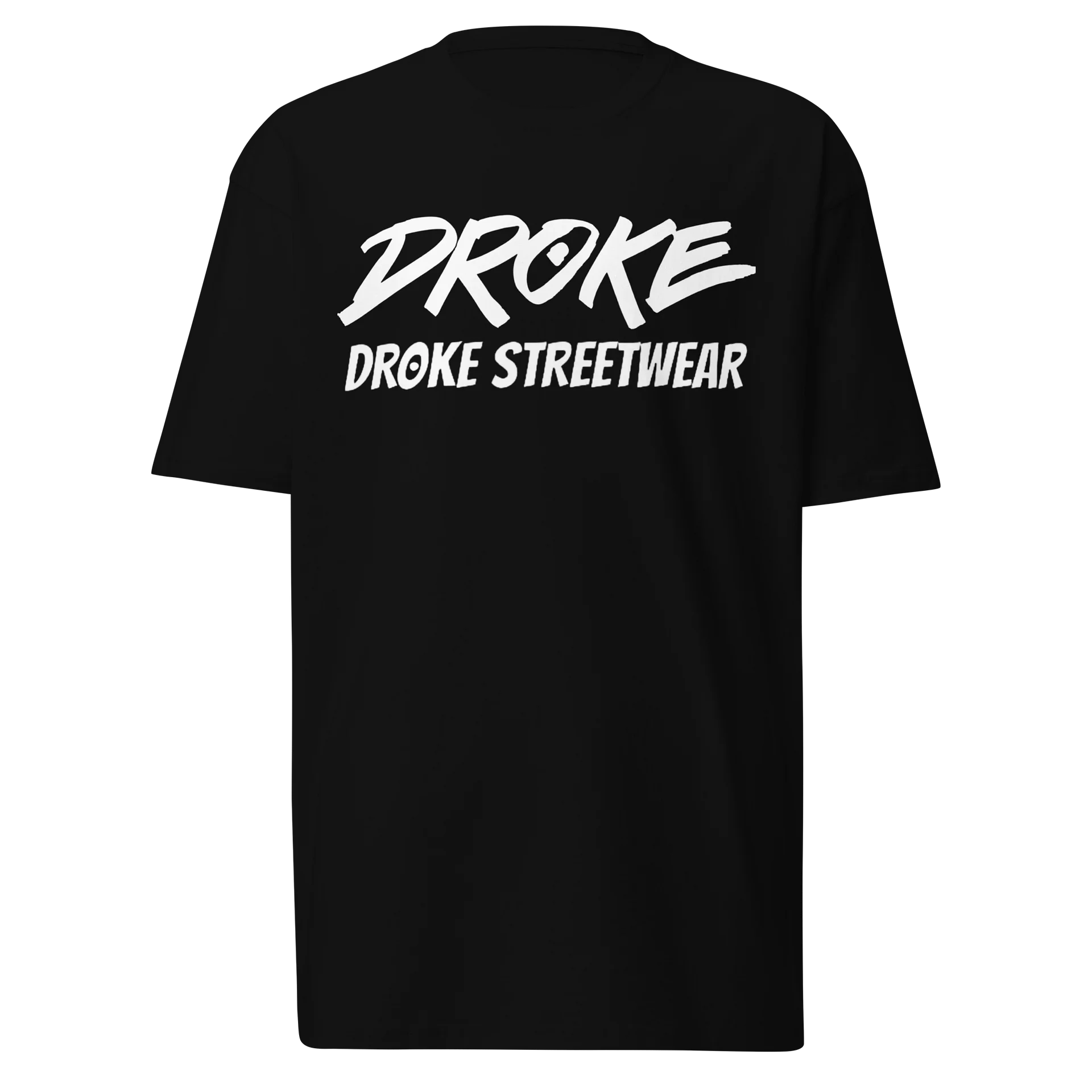 DROKE - White D -DS T-shirt product image (1)
