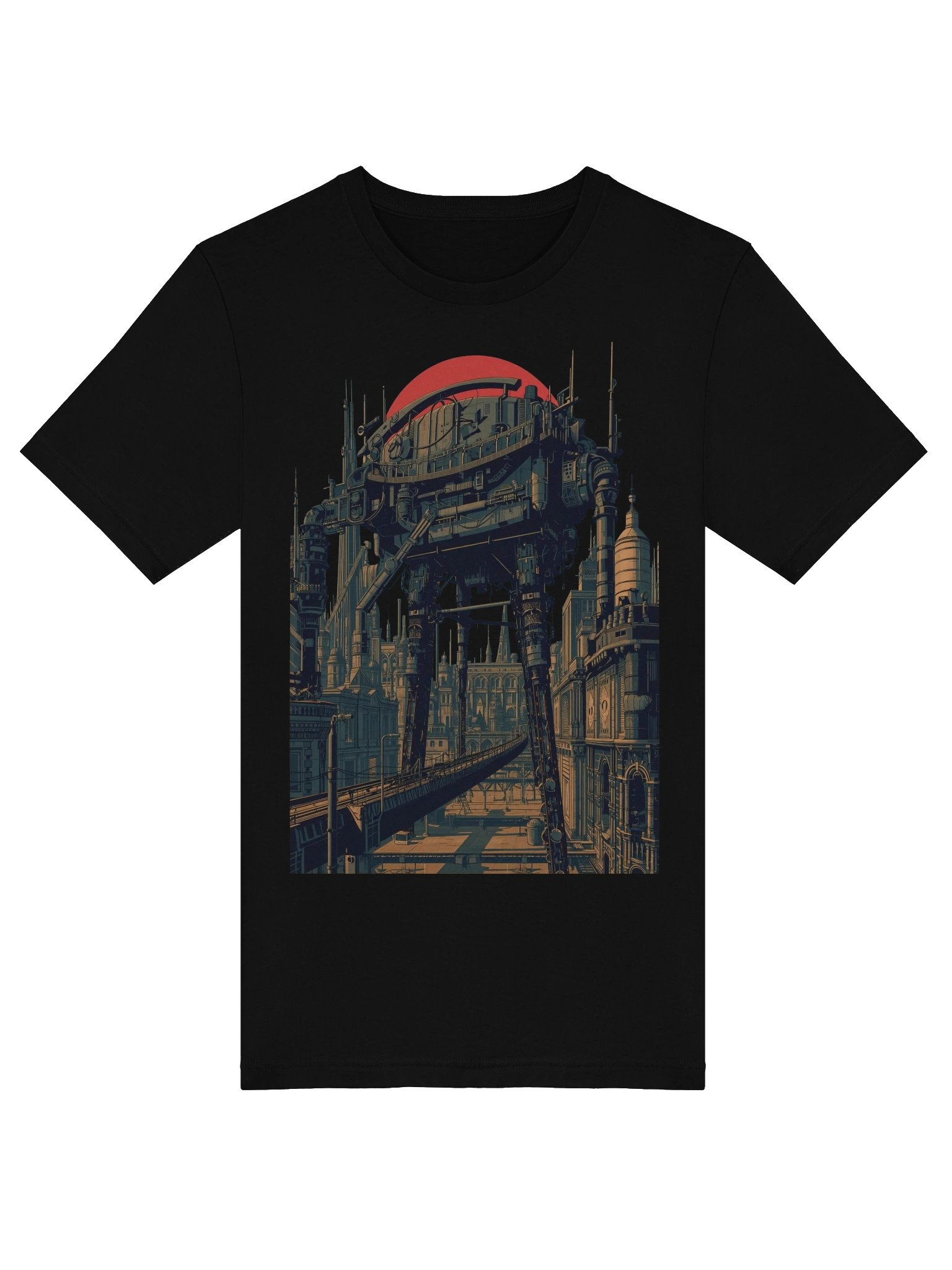 Red Sun Walker Lightweight T-Shirt product image (4)