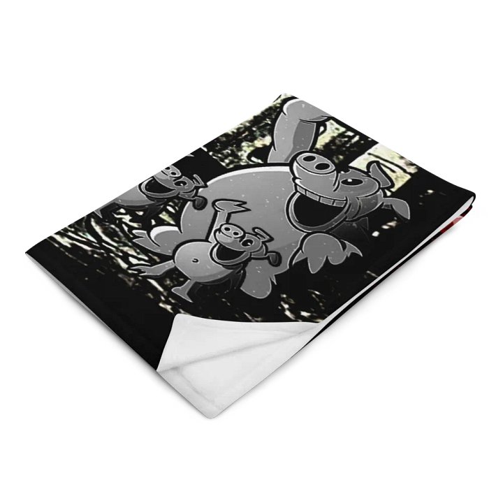 Satanic Claus Throw Blanket product image (14)