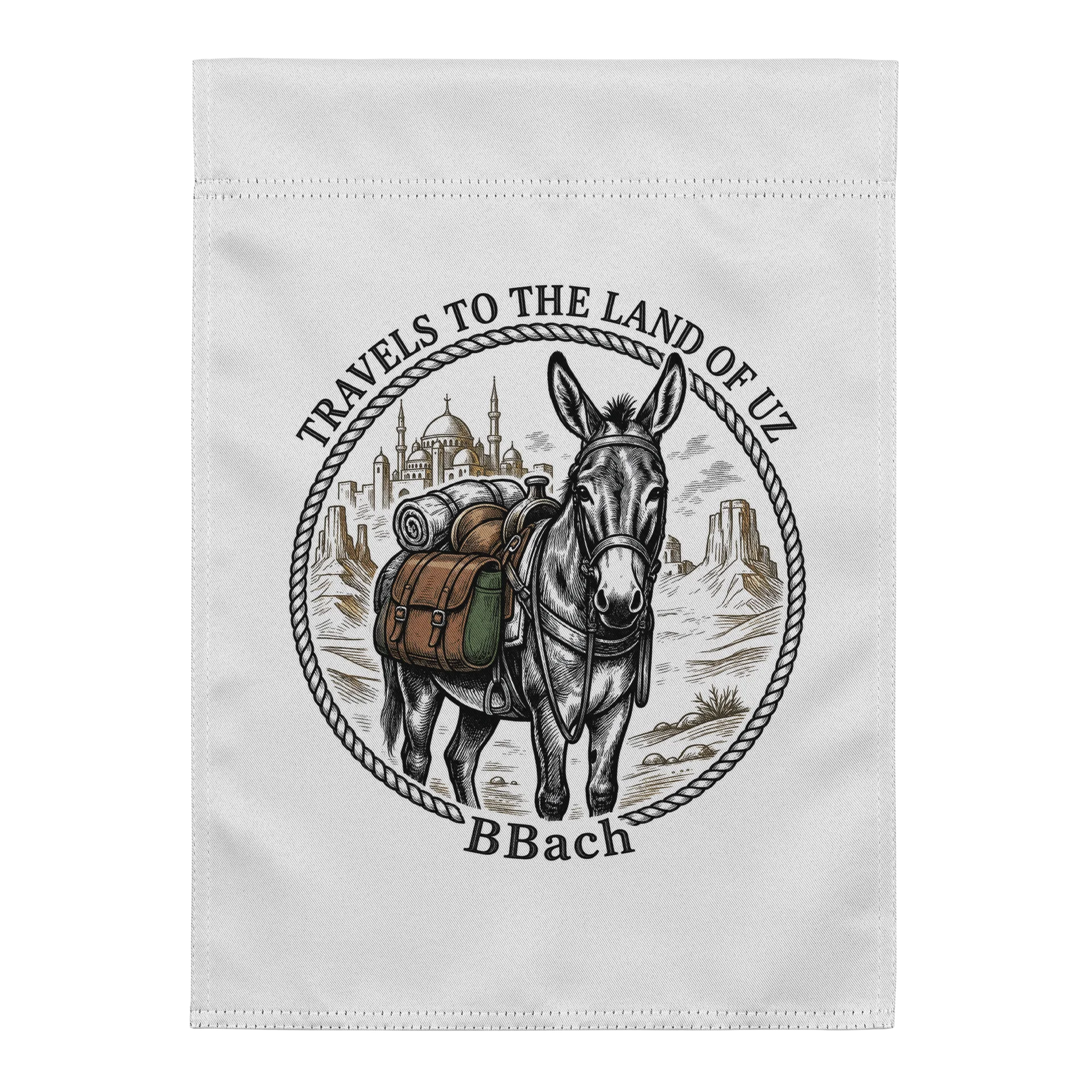 Travels to the Land of Uz Garden Flag product image (1)