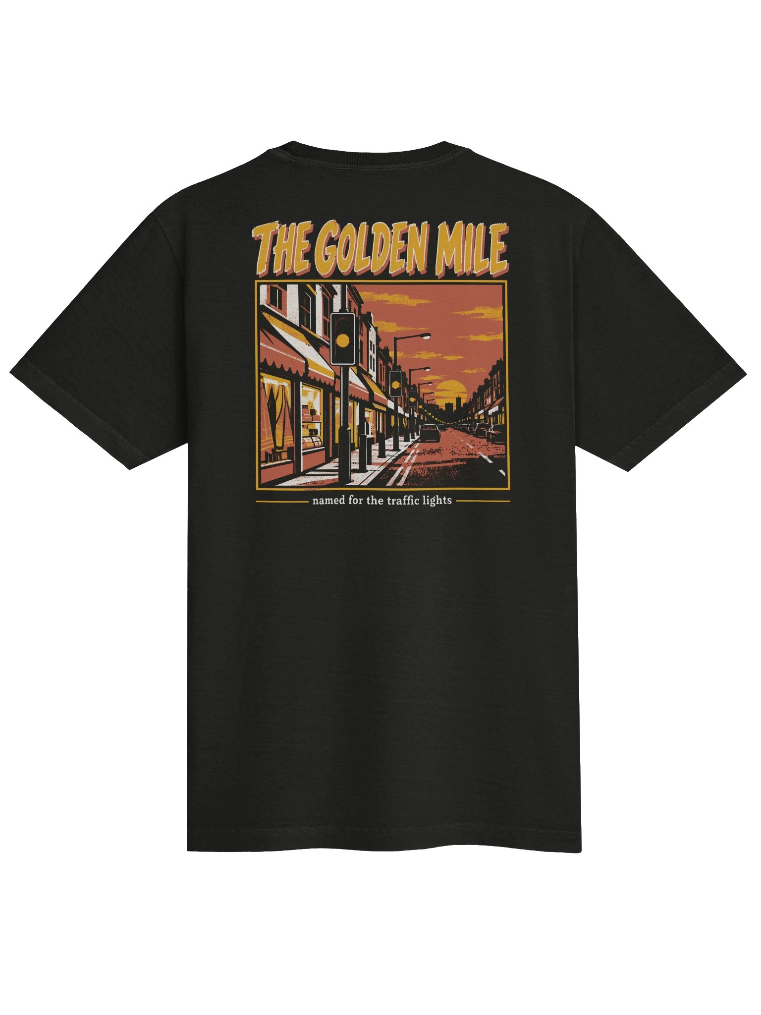 The Golden Mile (Heavyweight Tee, Front and Back) product image (2)
