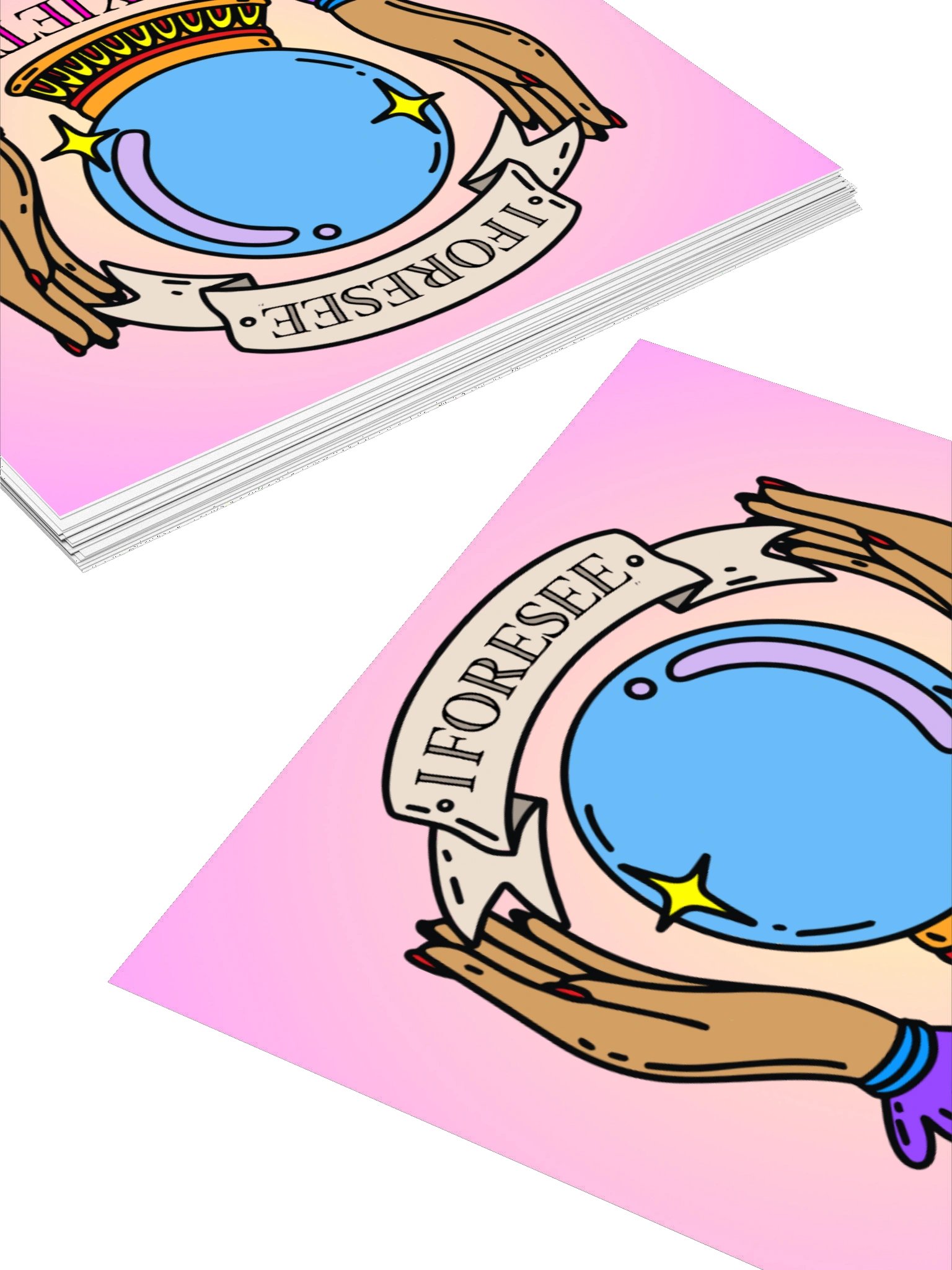 I Foresee Anxiety sticker product image (4)