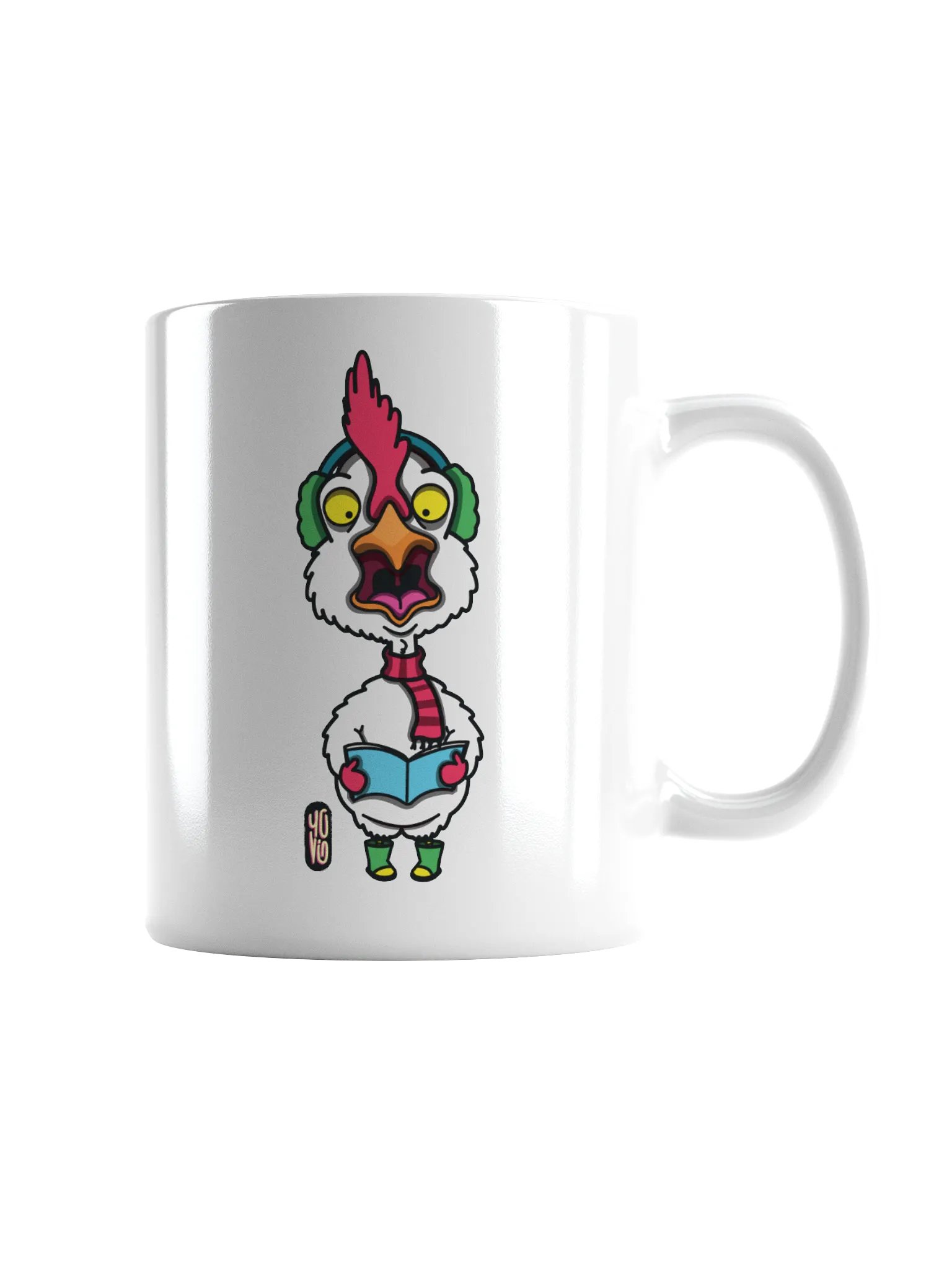 Pollo Cantora - Mug (Right Handed) product image (1)