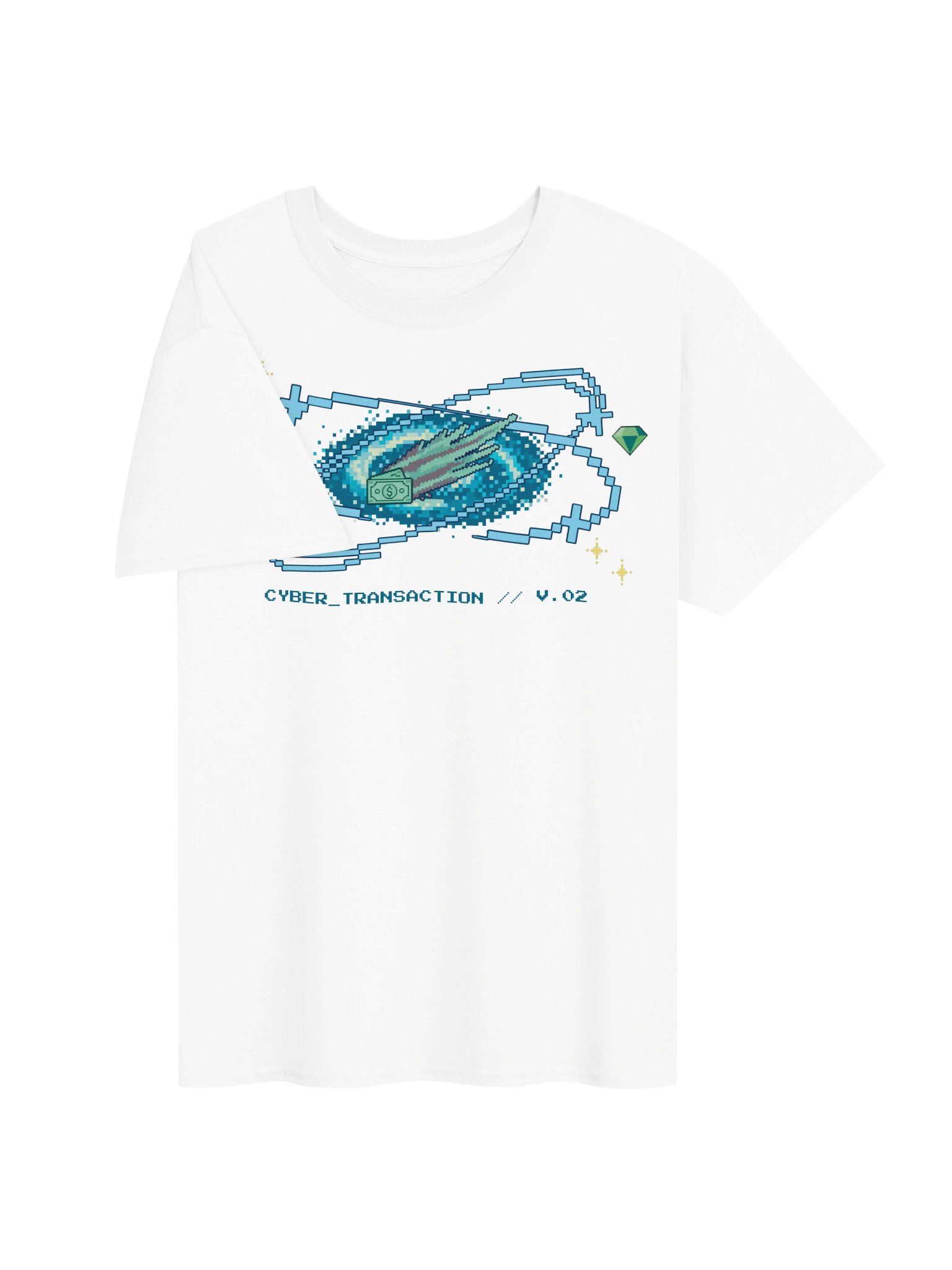 Cyber Transaction Tshirt product image (3)