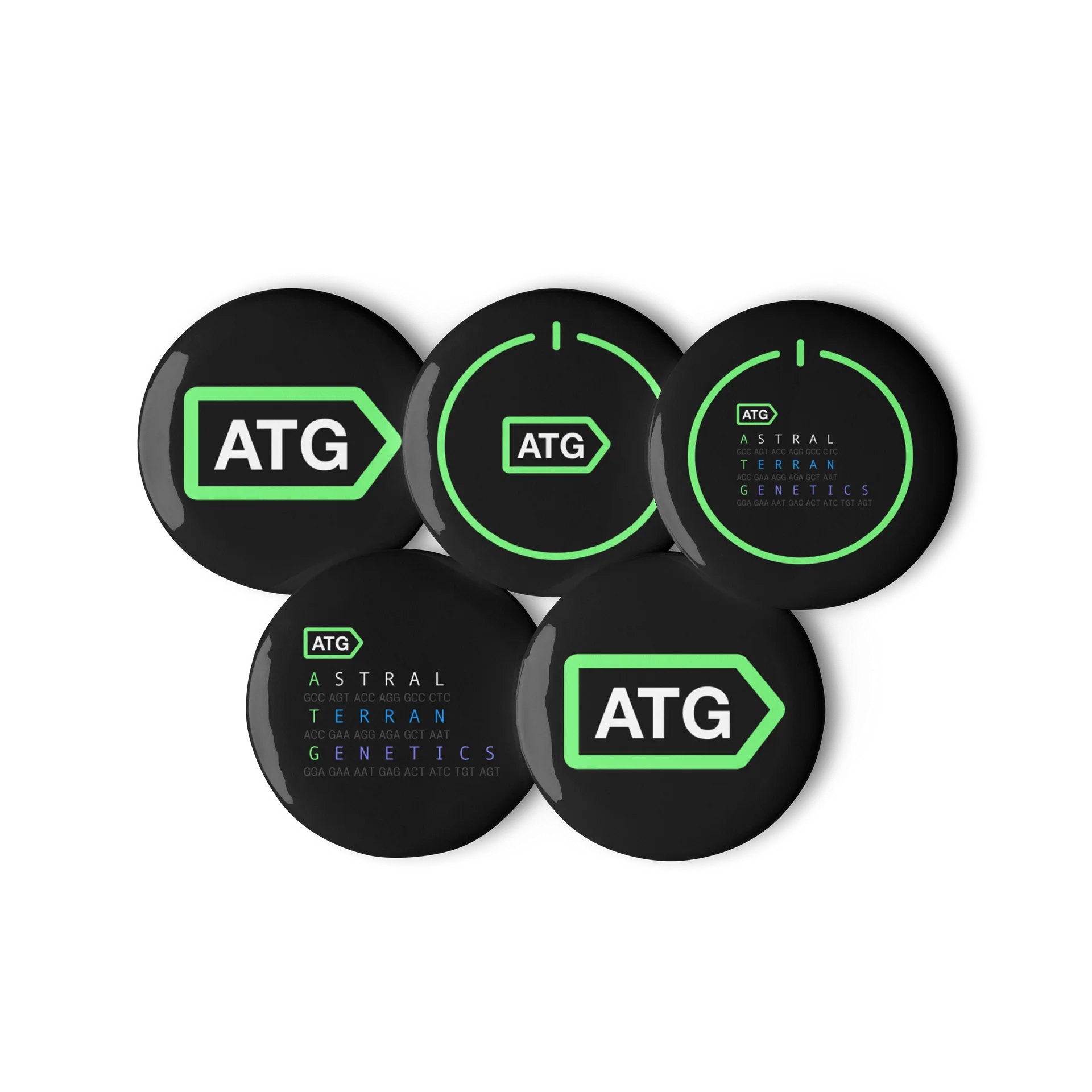ATG Pin Buttons (set of 5) product image (4)