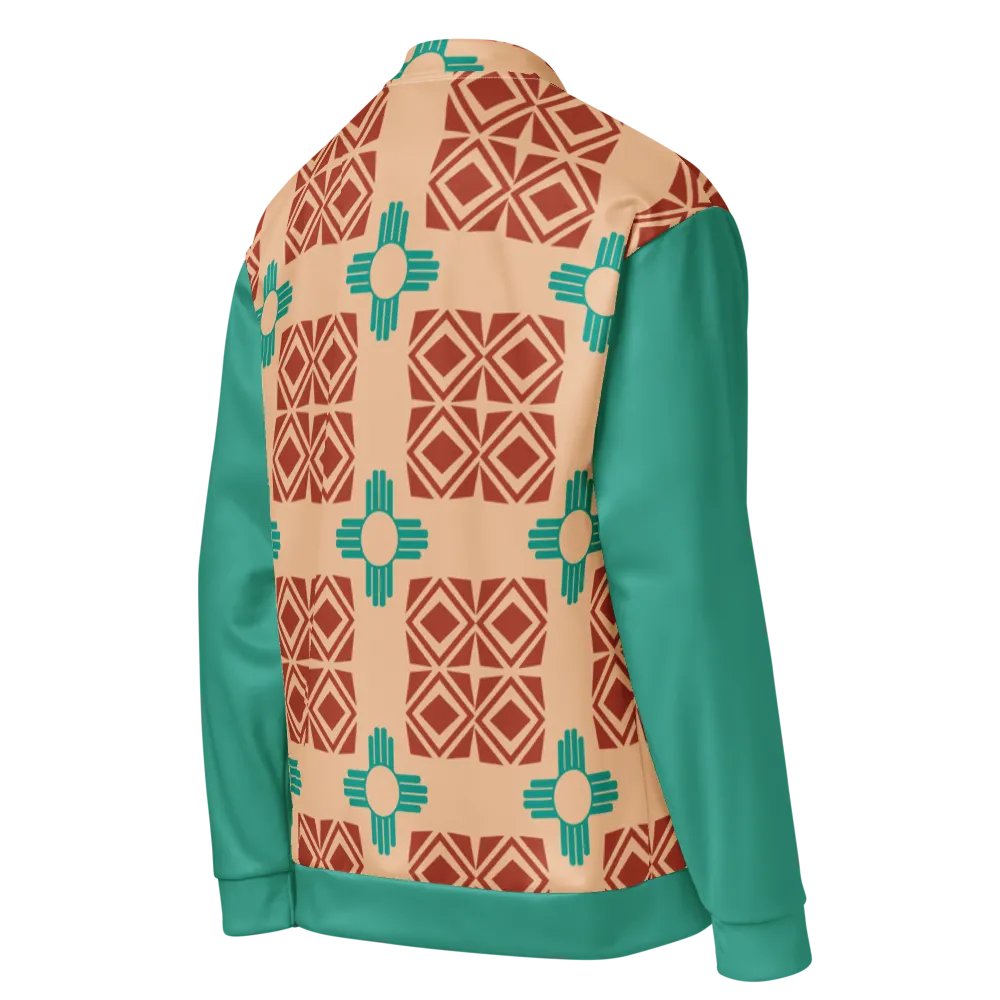 New Mexico Zia Symbol Bomber Jacket product image (8)