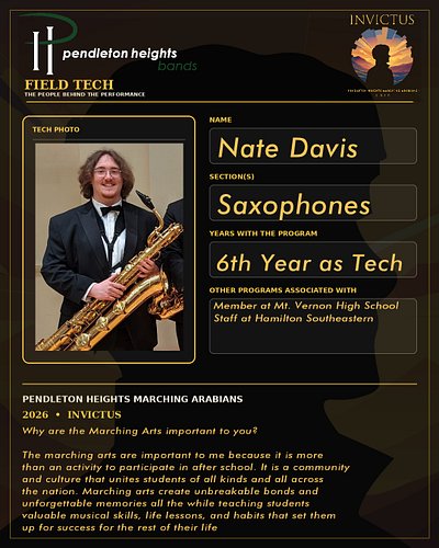 Meet the Field Techs

The people behind the performance.

Every marching band student knows the faces they see on the field. ...