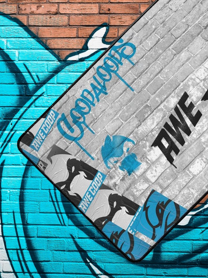 CoopaLoops Mousepad White XXL product image (3)