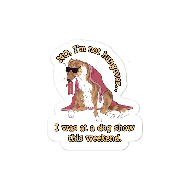 Dog Show Hangover - Gold Brindle Reserve product image (1)