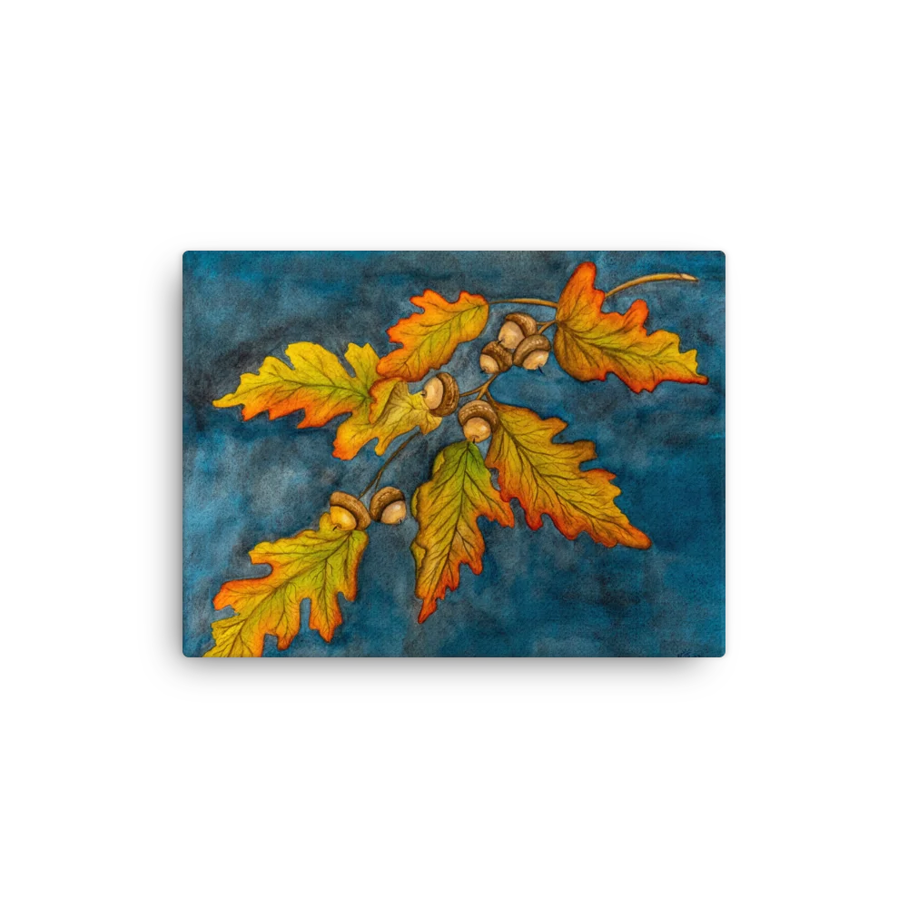 Mom's Oak Leaves - Canvas product image (1)