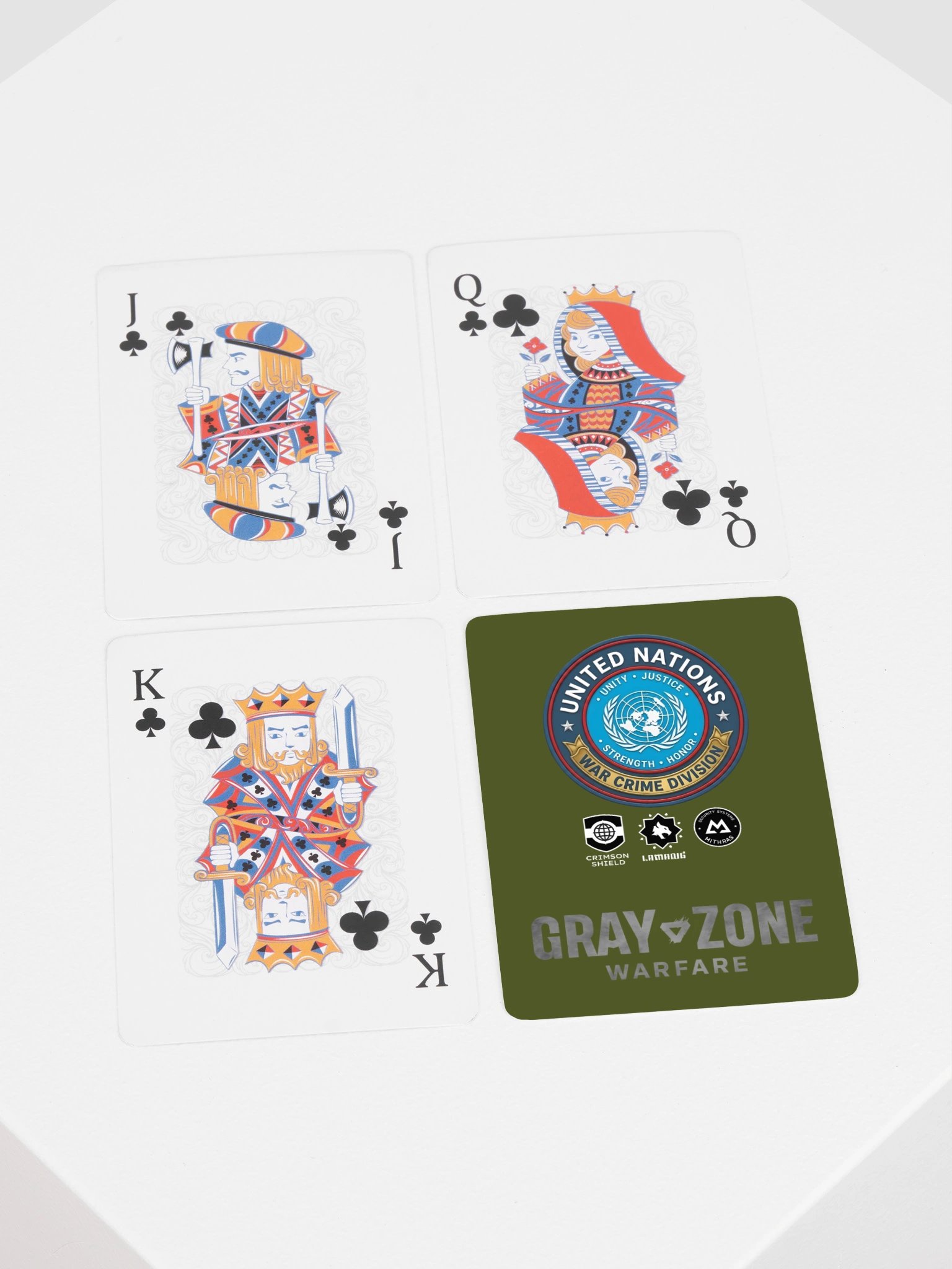 United Nations War Crime Division Playing Cards product image (3)