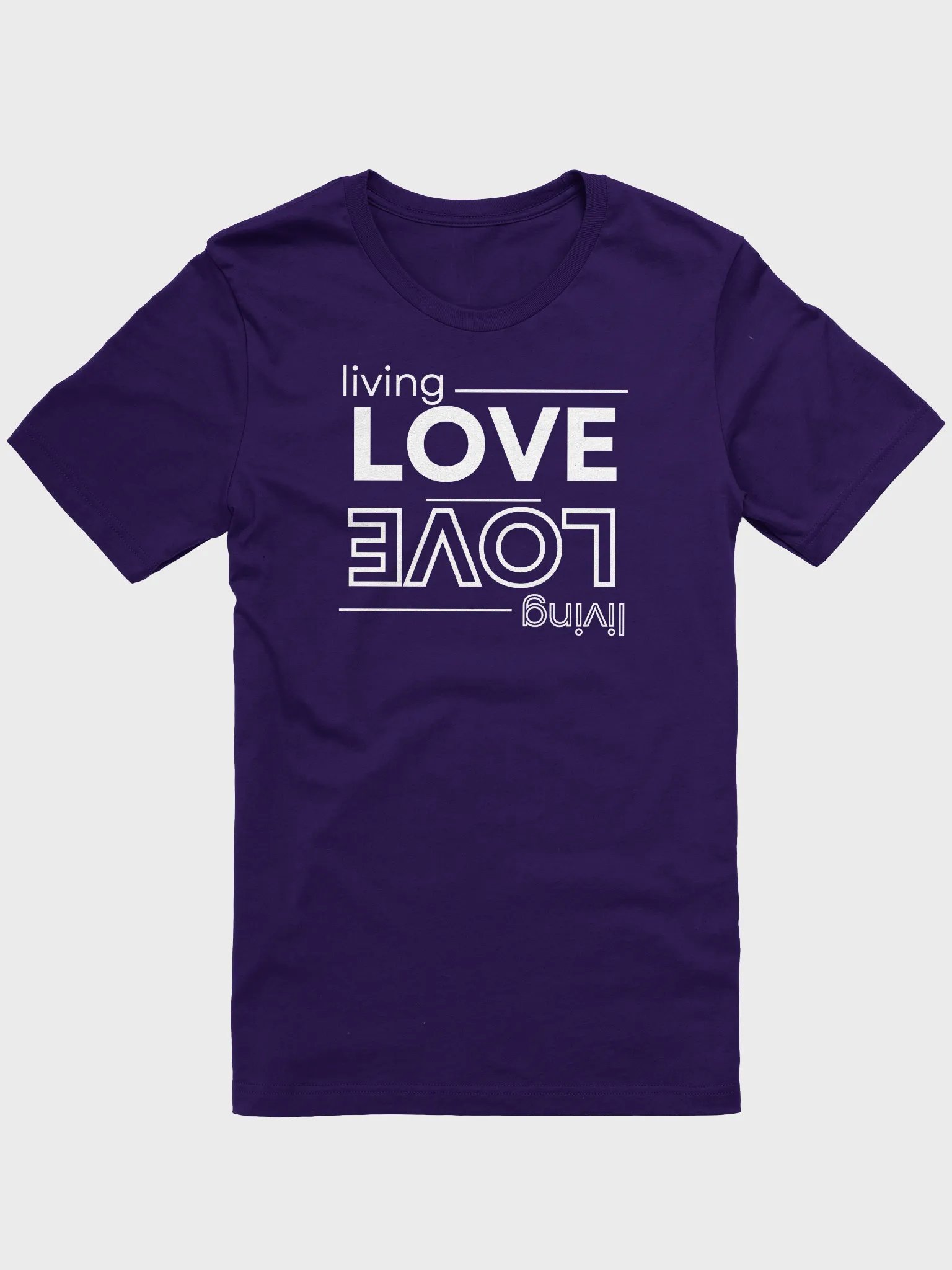 Living LOVE Mirrored T-Shirt product image (1)
