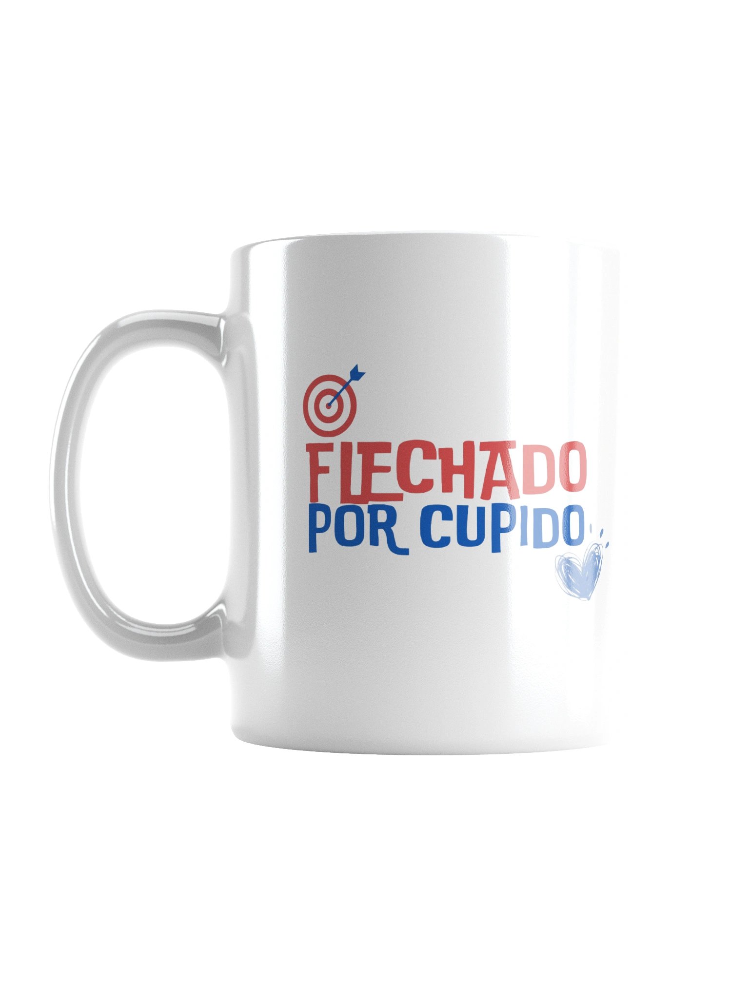 Taza Flechado x Cupido Blanca estilo 1 product image (1)