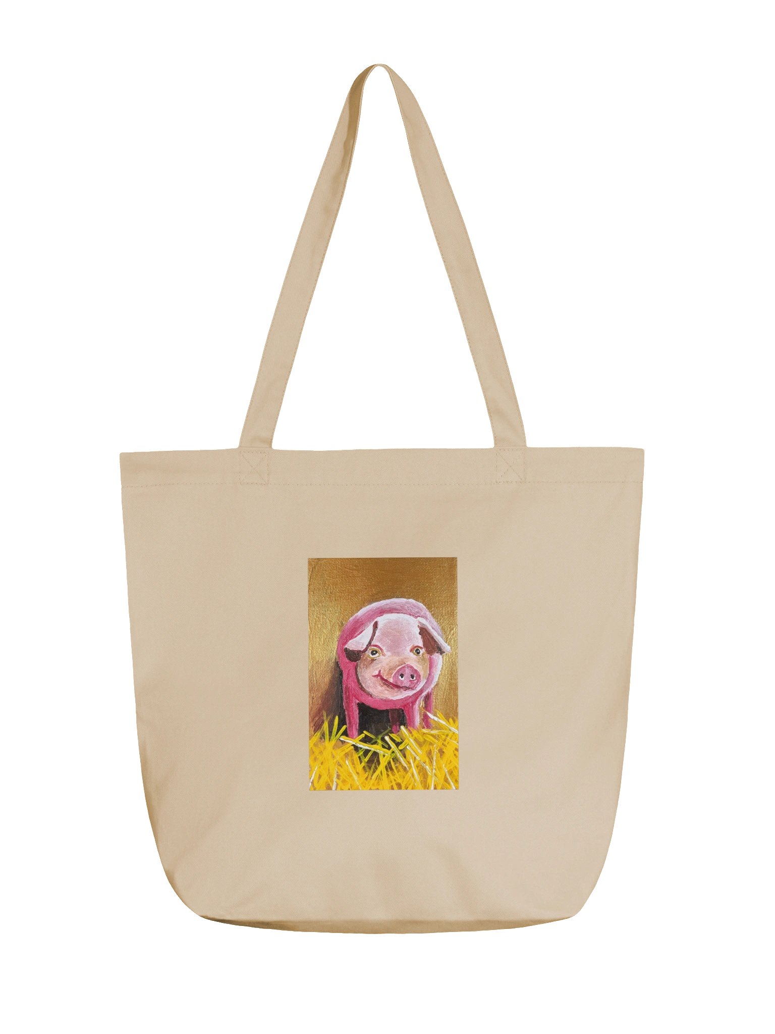 Happy Pig — Eco Tote product image (1)