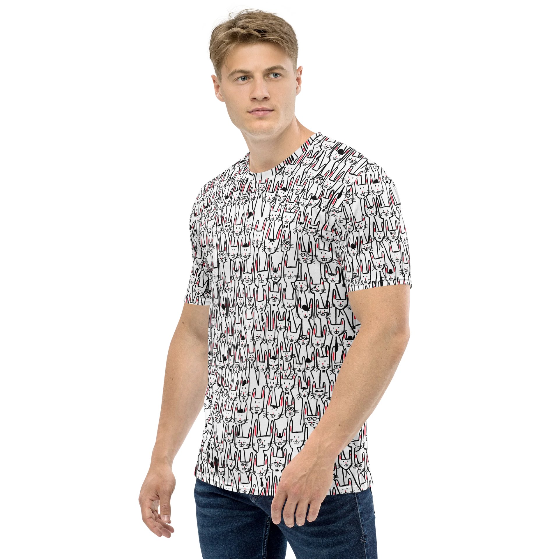 Family portrait all over print graphic t-shirt product image (3)