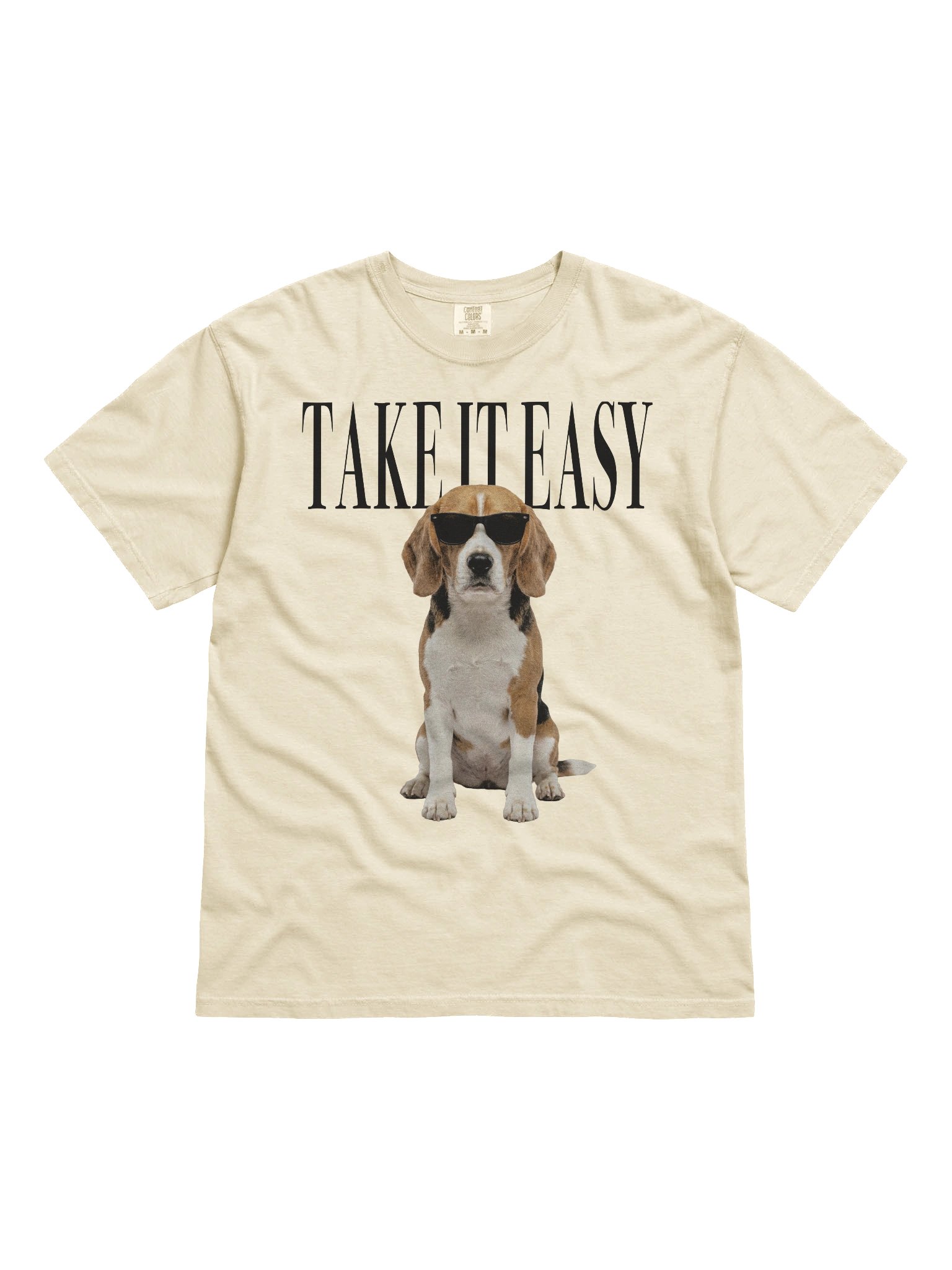 Take It Easy '90s Pop Vintage-Style T-Shirt for Beagle Owners product image (4)