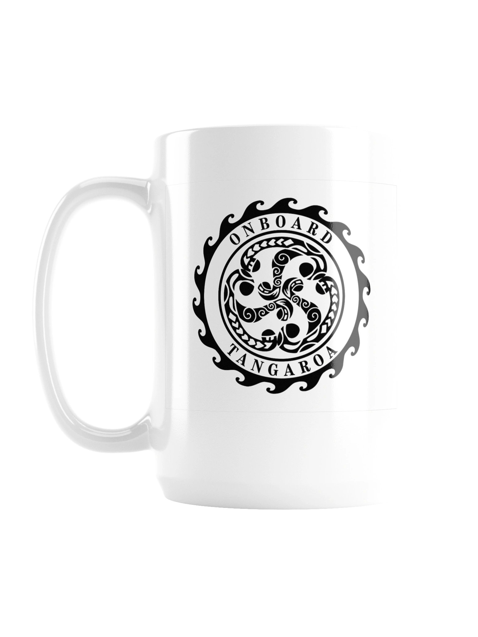 White Mug – Tangaroa Logo product image (1)